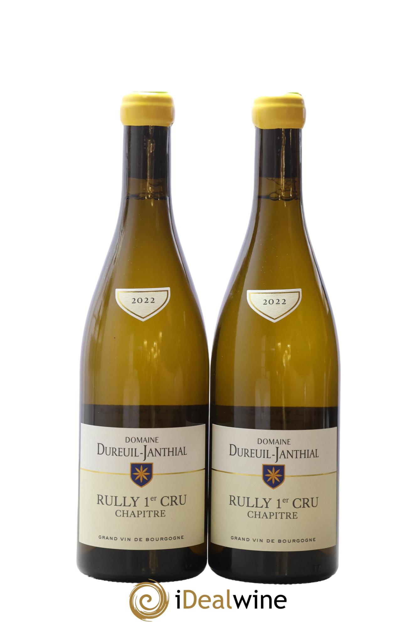 Rully 1er Cru Chapitre Vincent Dureuil-Janthial 2022 - Lot de 2 bouteilles - 0