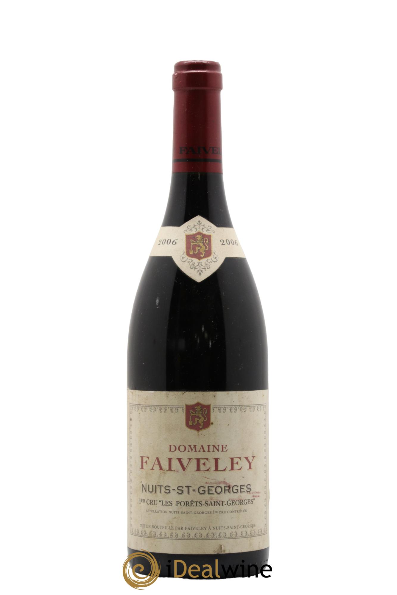 Nuits-Saint-Georges 1er Cru Les Porêts Saint-Georges Faiveley 2006 - Lot de 1 bouteille - 0