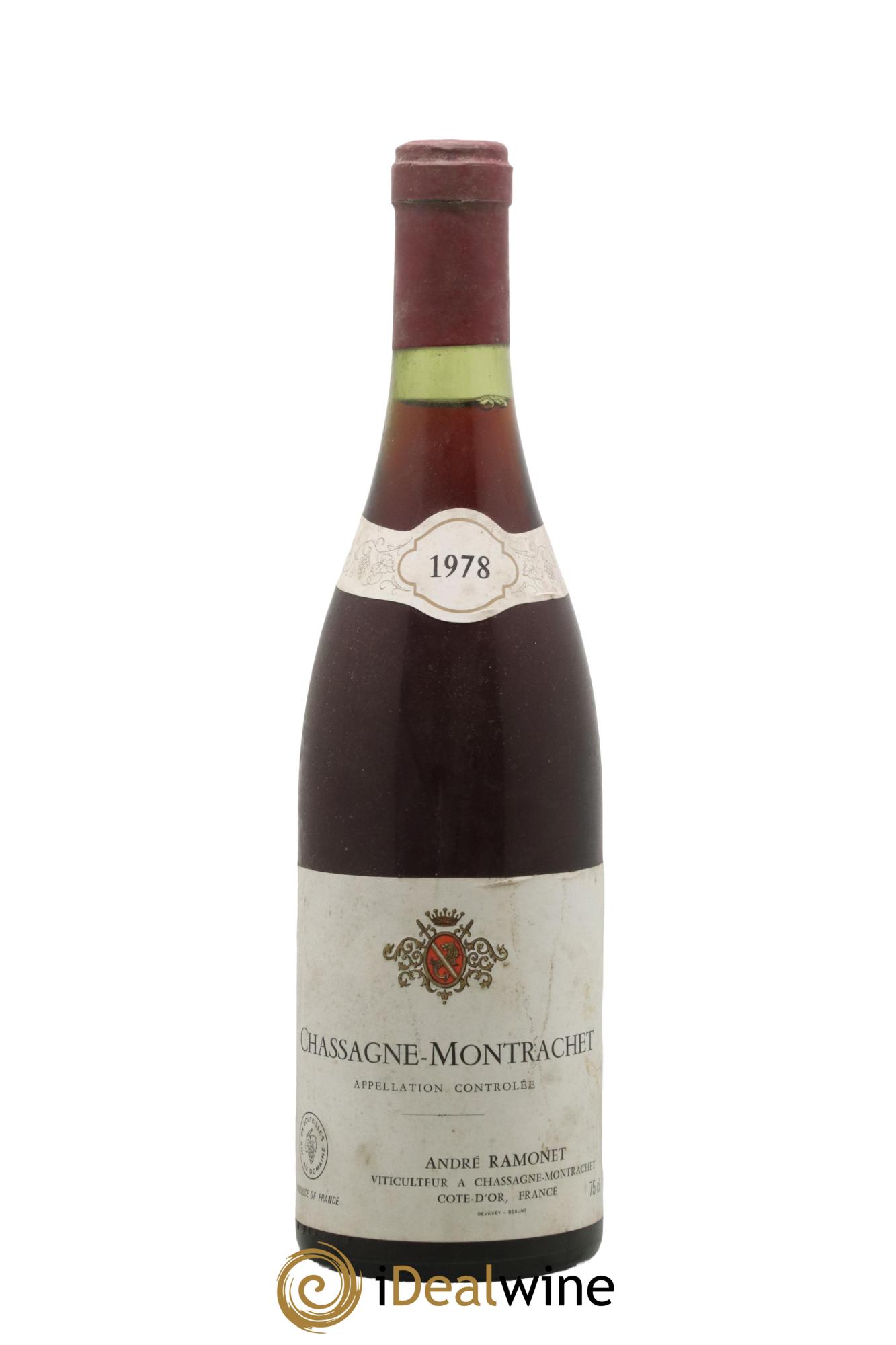 Chassagne-Montrachet Ramonet (Domaine) 1978 - Lot de 1 bouteille - 0