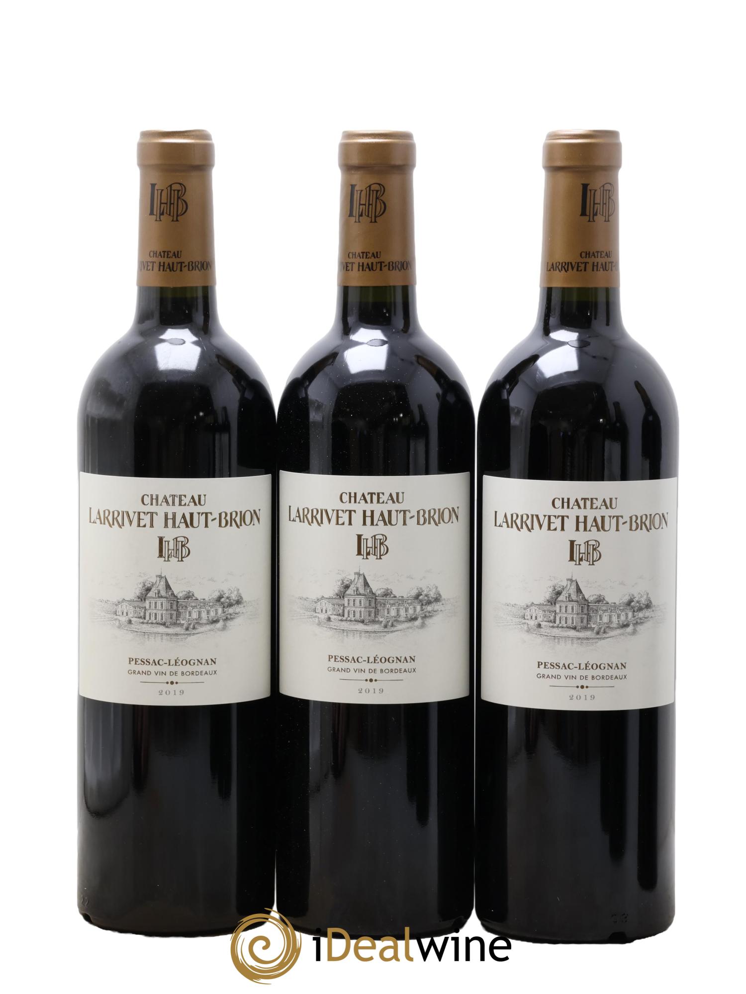Château Larrivet Haut-Brion 2019 - Lotto di 6 bottiglie - 1