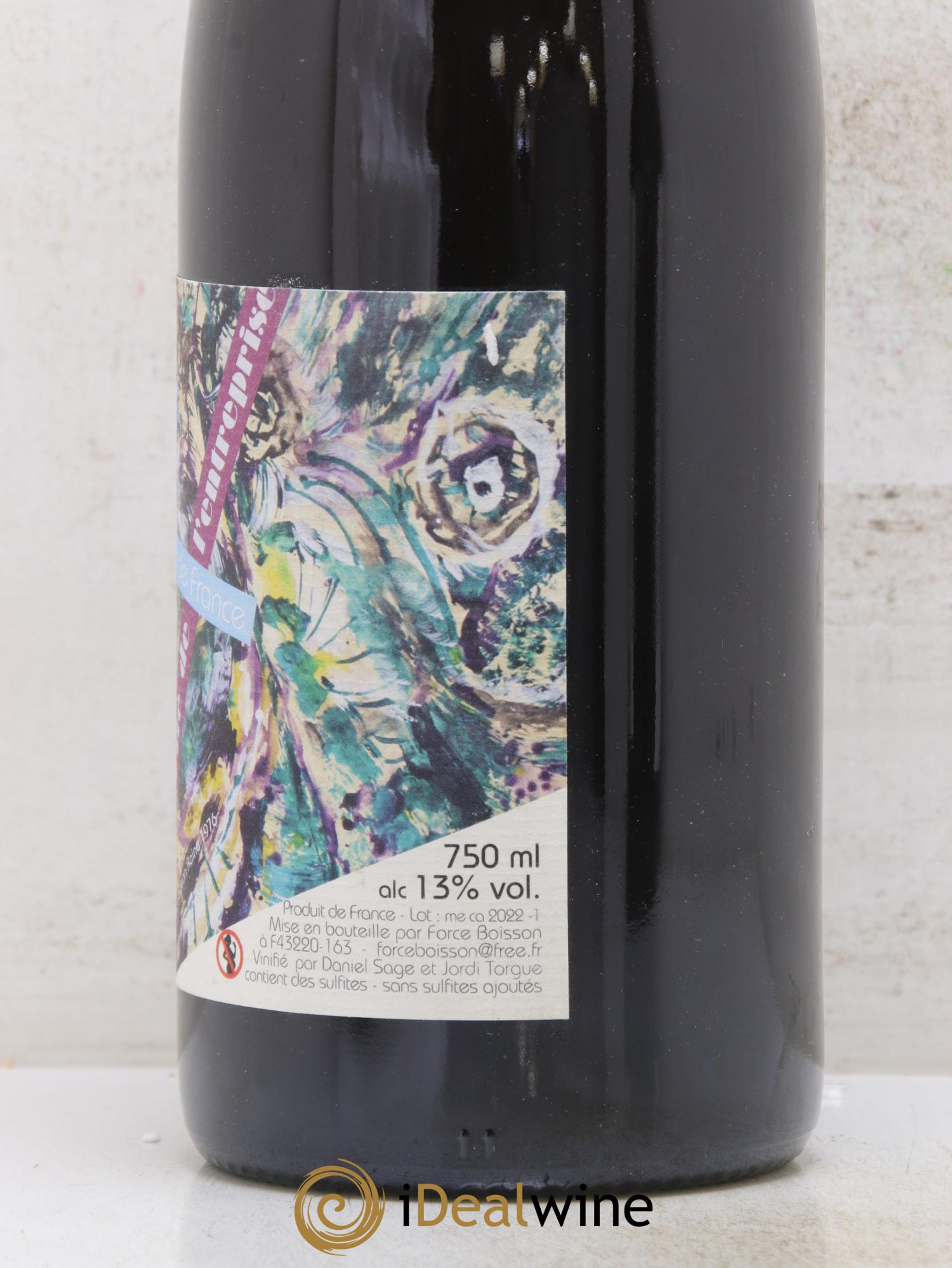 Vin de France Prospérité de l'entreprise Daniel Sage 2021 - Lotto di 1 bottiglia - 1