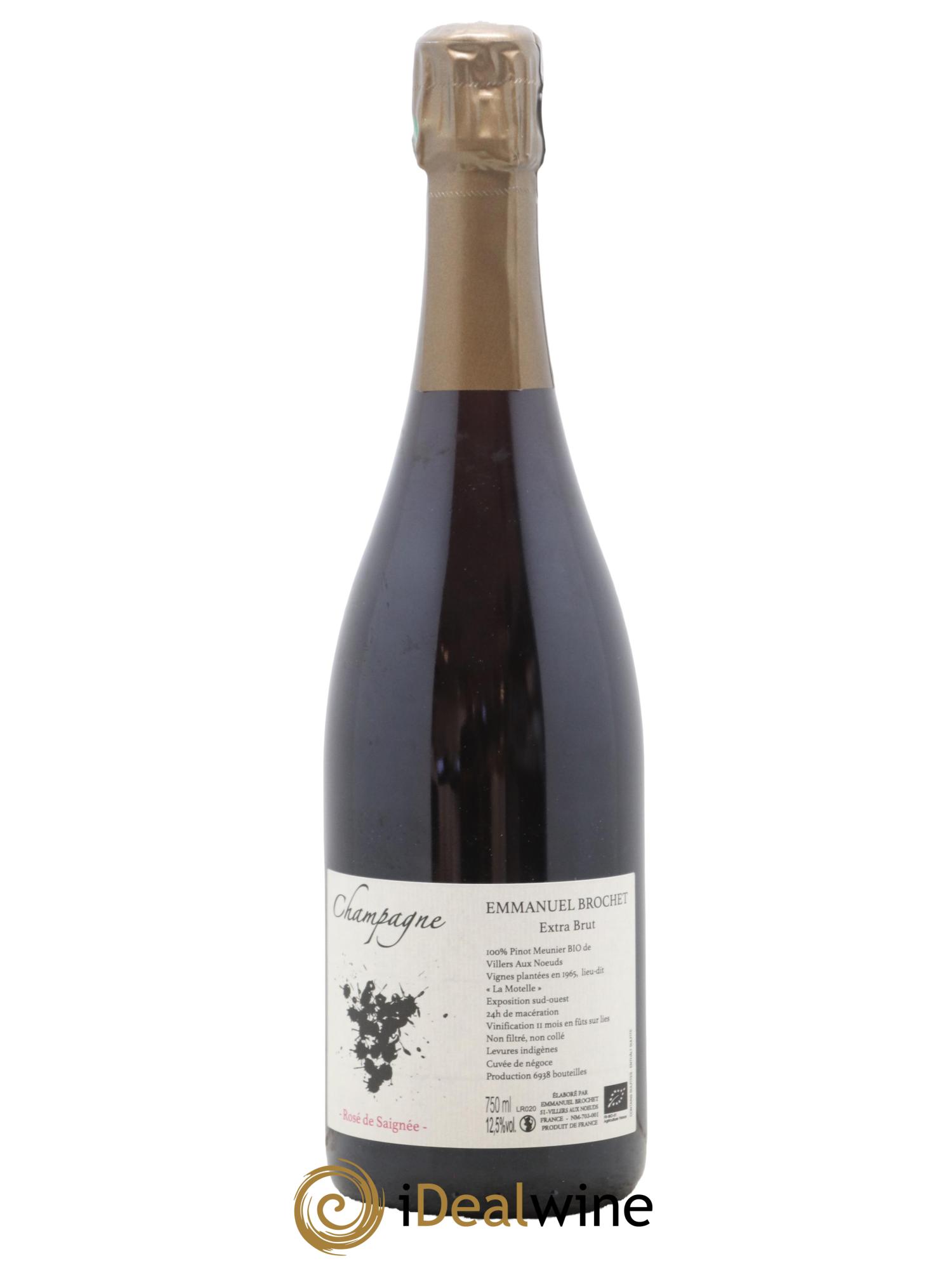 Rosé de Saignée Extra-Brut Emmanuel Brochet - Lot de 1 bouteille - 0