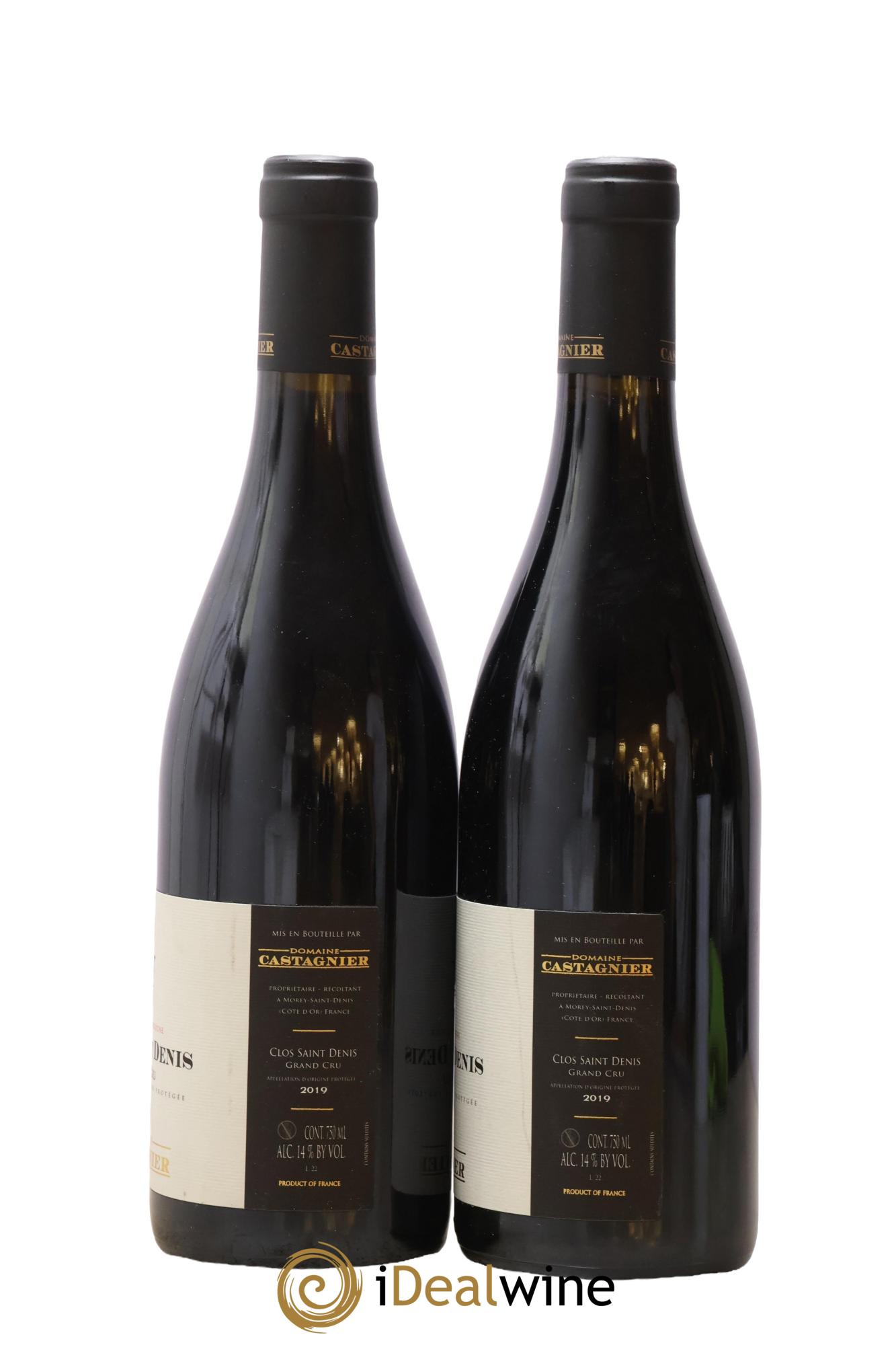 Clos Saint-Denis Grand Cru Castagnier (Domaine) 2019 - Posten von 2 Flaschen - 1