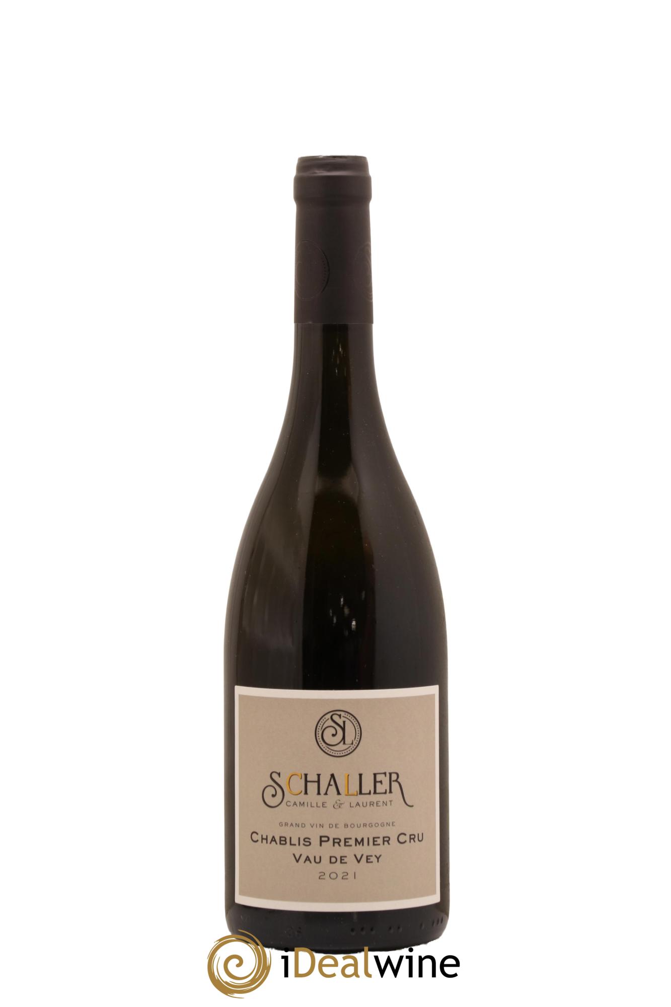 Chablis 1er Cru Vau De Vey Domaine Camille Et Laurent Schaller 2021 - Lot de 1 bouteille - 0