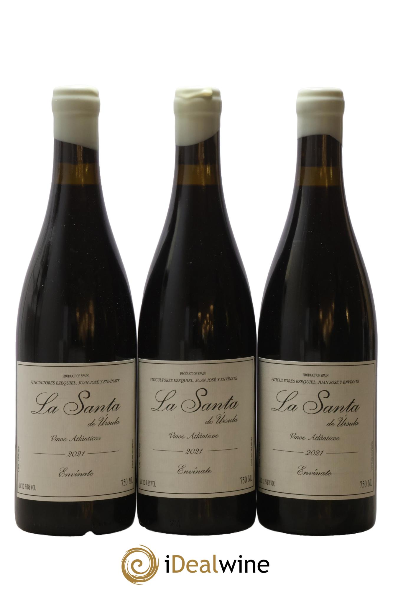 Espagne Vinos Atlánticos La Santa De Ursula Envinate 2021 - Lotto di 3 bottiglie - 0