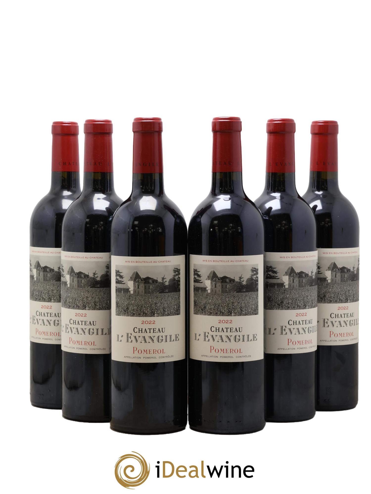 Château l' Évangile  2022 - Lot de 6 bouteilles - 0