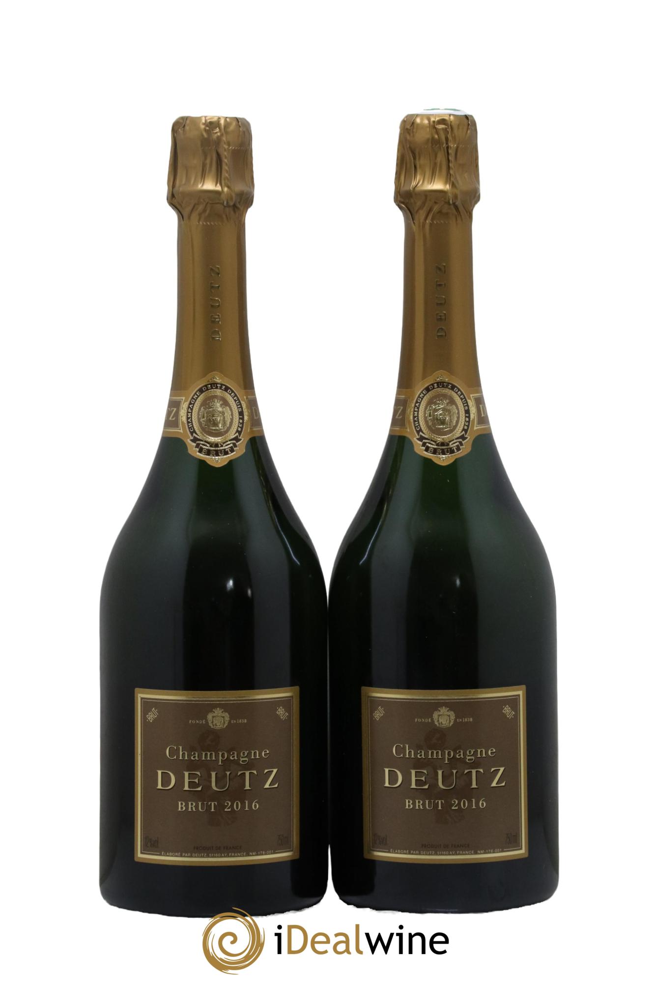 Brut Deutz 2016 - Lot de 2 bouteilles - 0