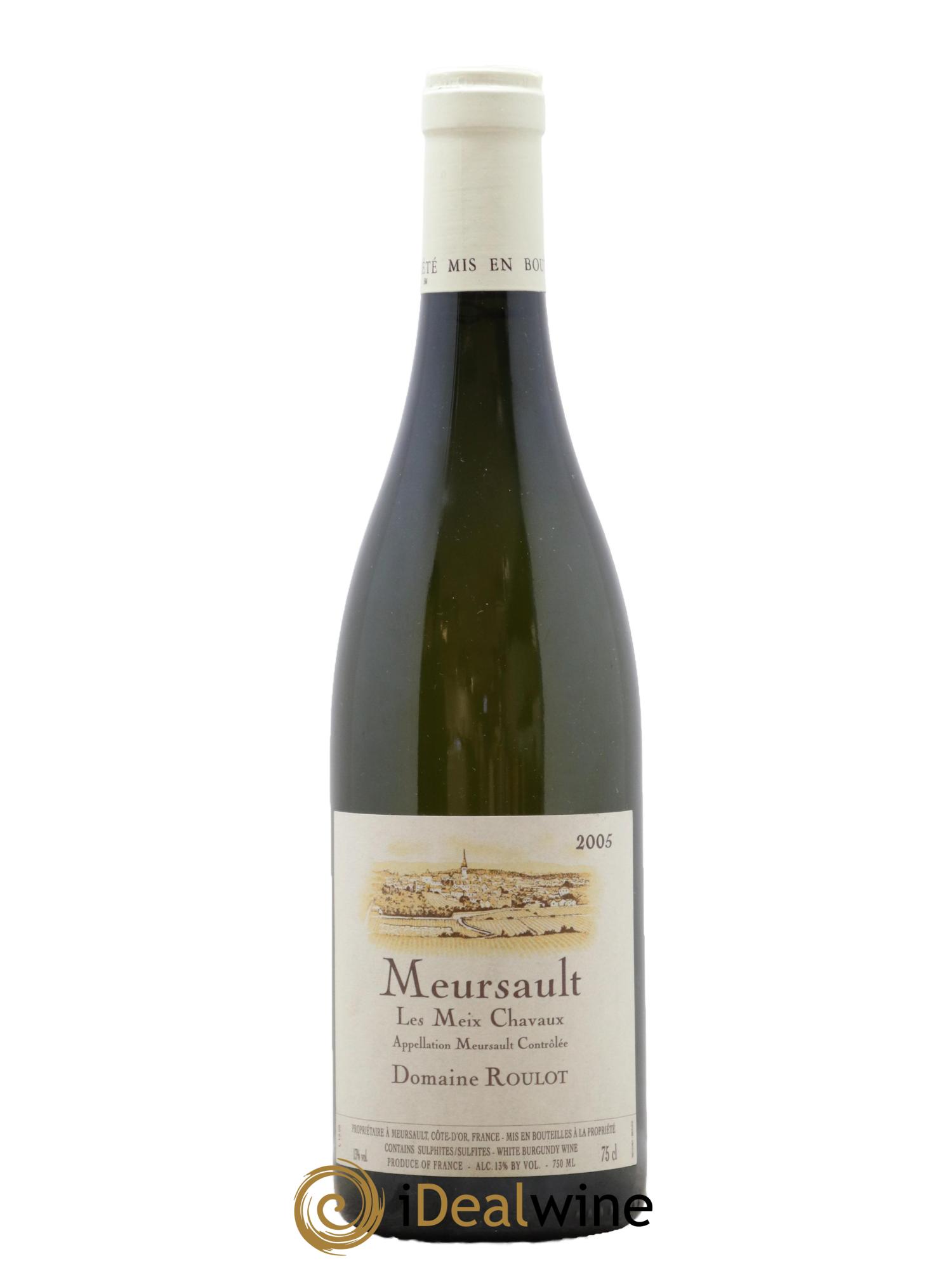 Meursault Meix Chavaux Roulot (Domaine) 2005 - Lot de 1 bouteille - 0