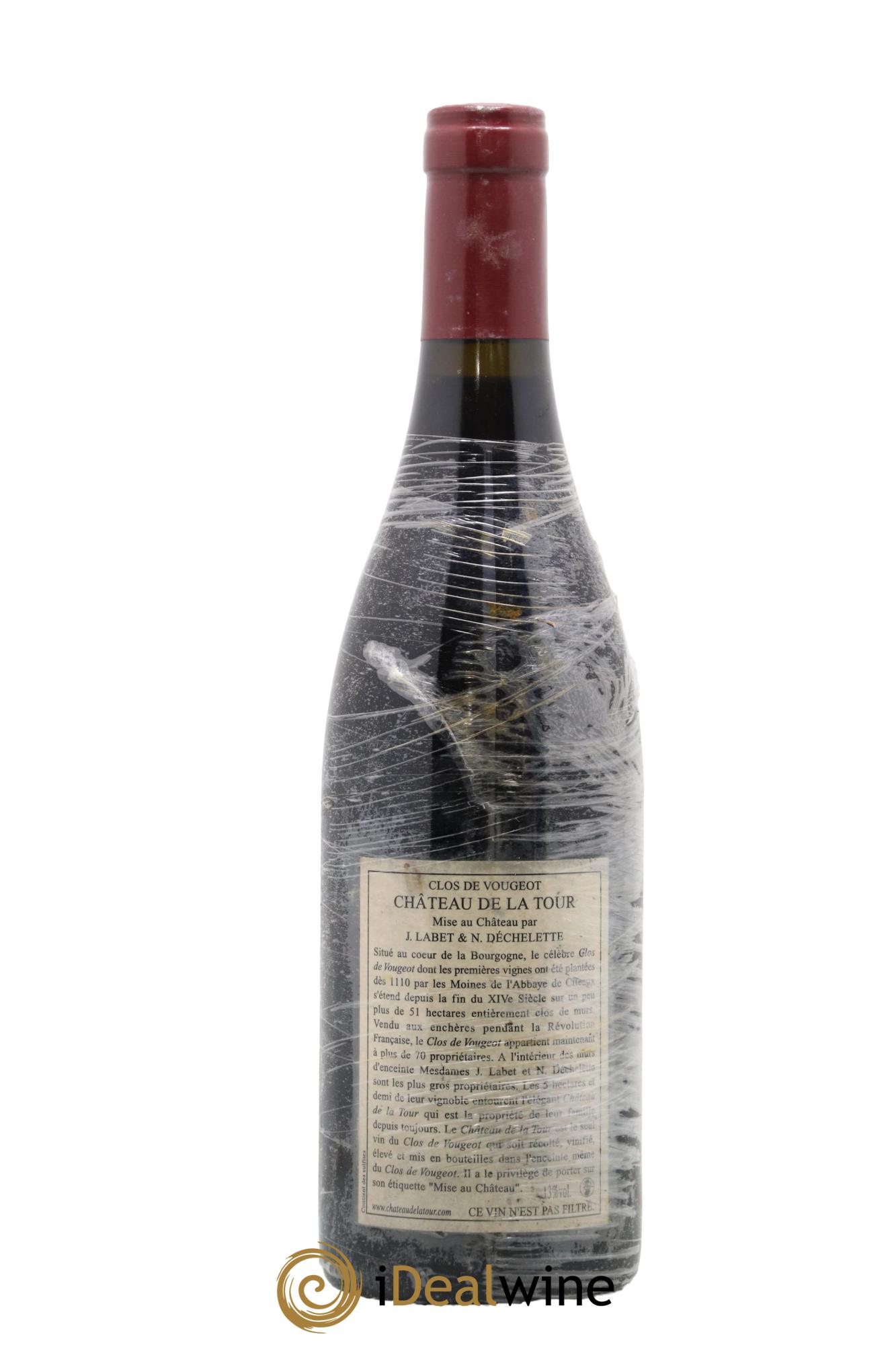 Clos de Vougeot Grand Cru Vieilles Vignes Château de La Tour 2009 - Lotto di 1 bottiglia - 1