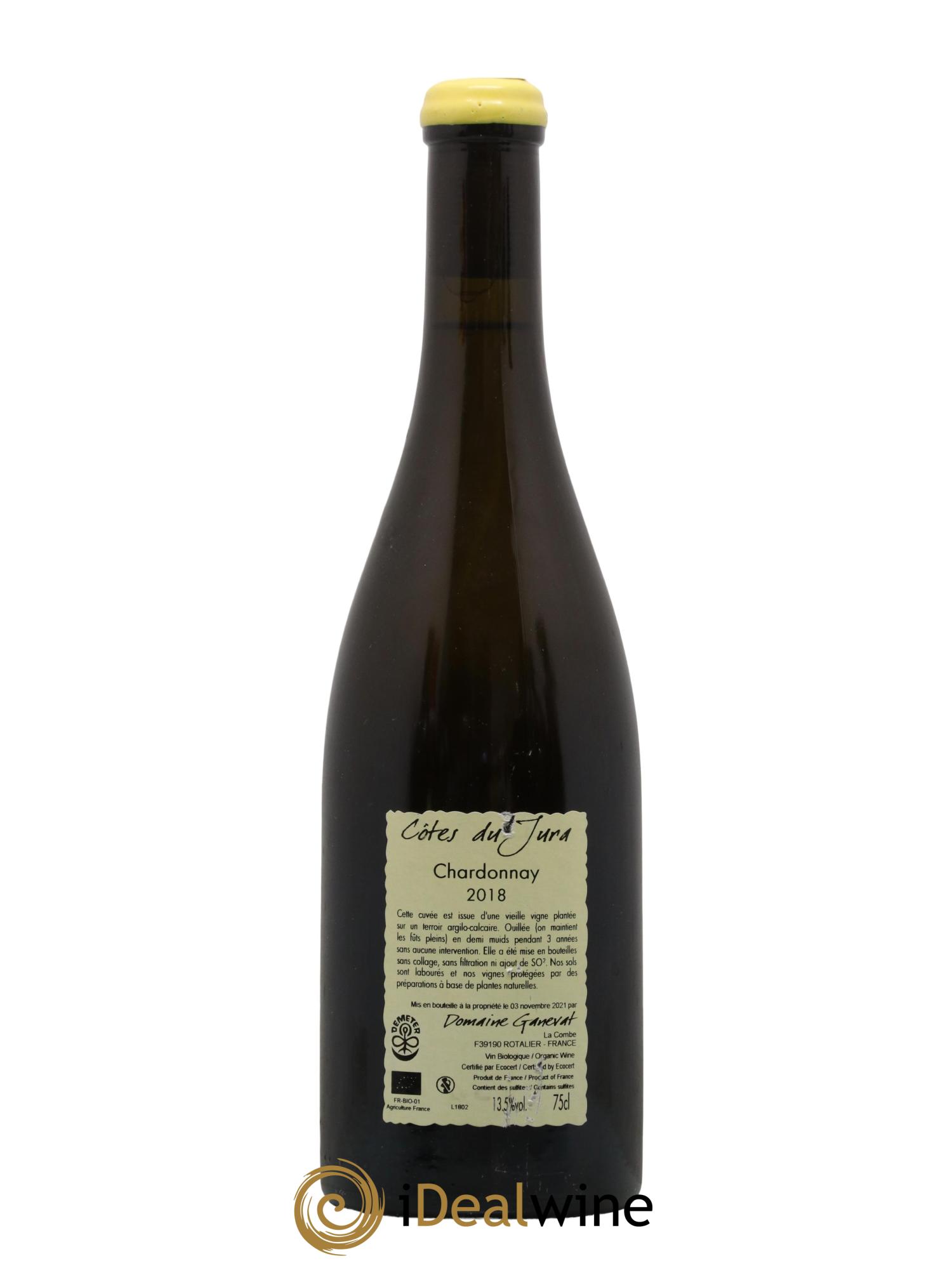 Côtes du Jura Les Chamois du Paradis Jean-François Ganevat (Domaine) 2018 - Lot de 1 bouteille - 1