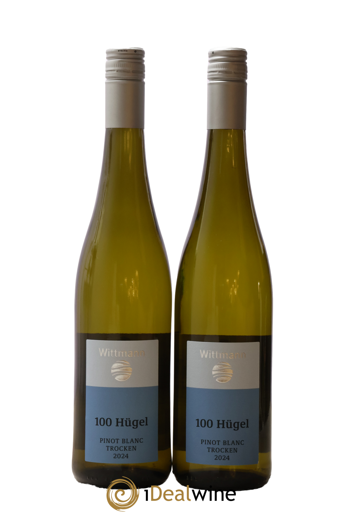 Allemagne Rheinhessen Trocken 100 Hugel Pinot Blanc Wittmann 2024 - Lot de 2 bouteilles - 0