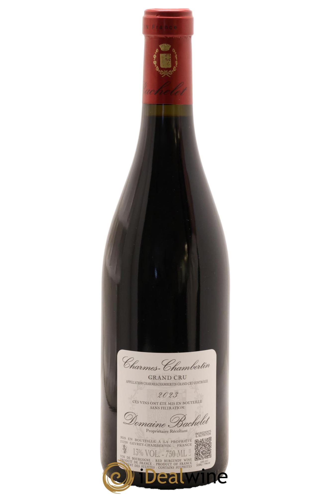 Charmes-Chambertin Grand Cru Vieilles Vignes Denis Bachelet (Domaine) 2023 - Lot of 1 bottle - 1
