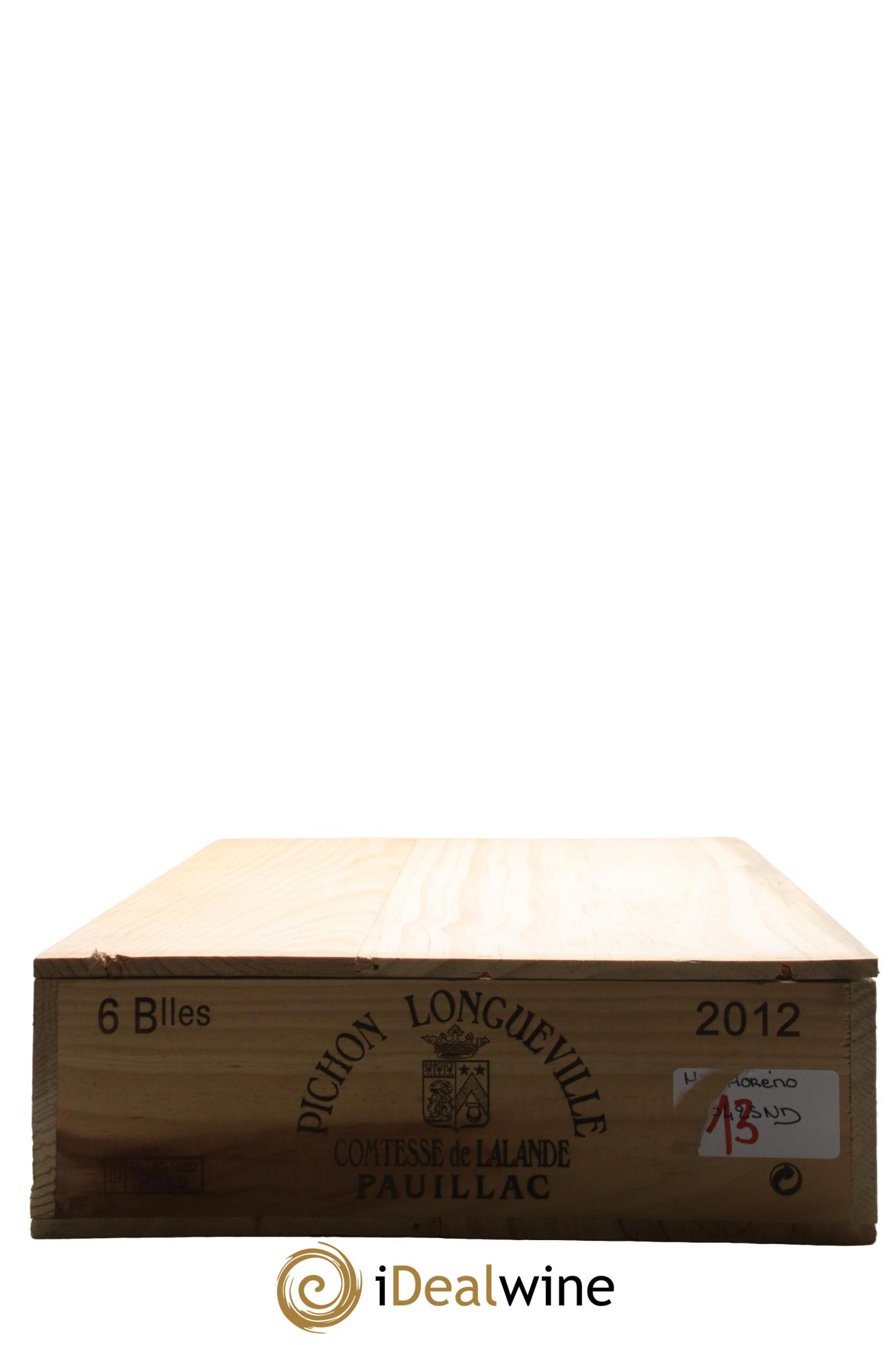 Château Pichon Longueville Comtesse de Lalande 2ème Grand Cru Classé 2012 - Lotto di 6 bottiglie - 5