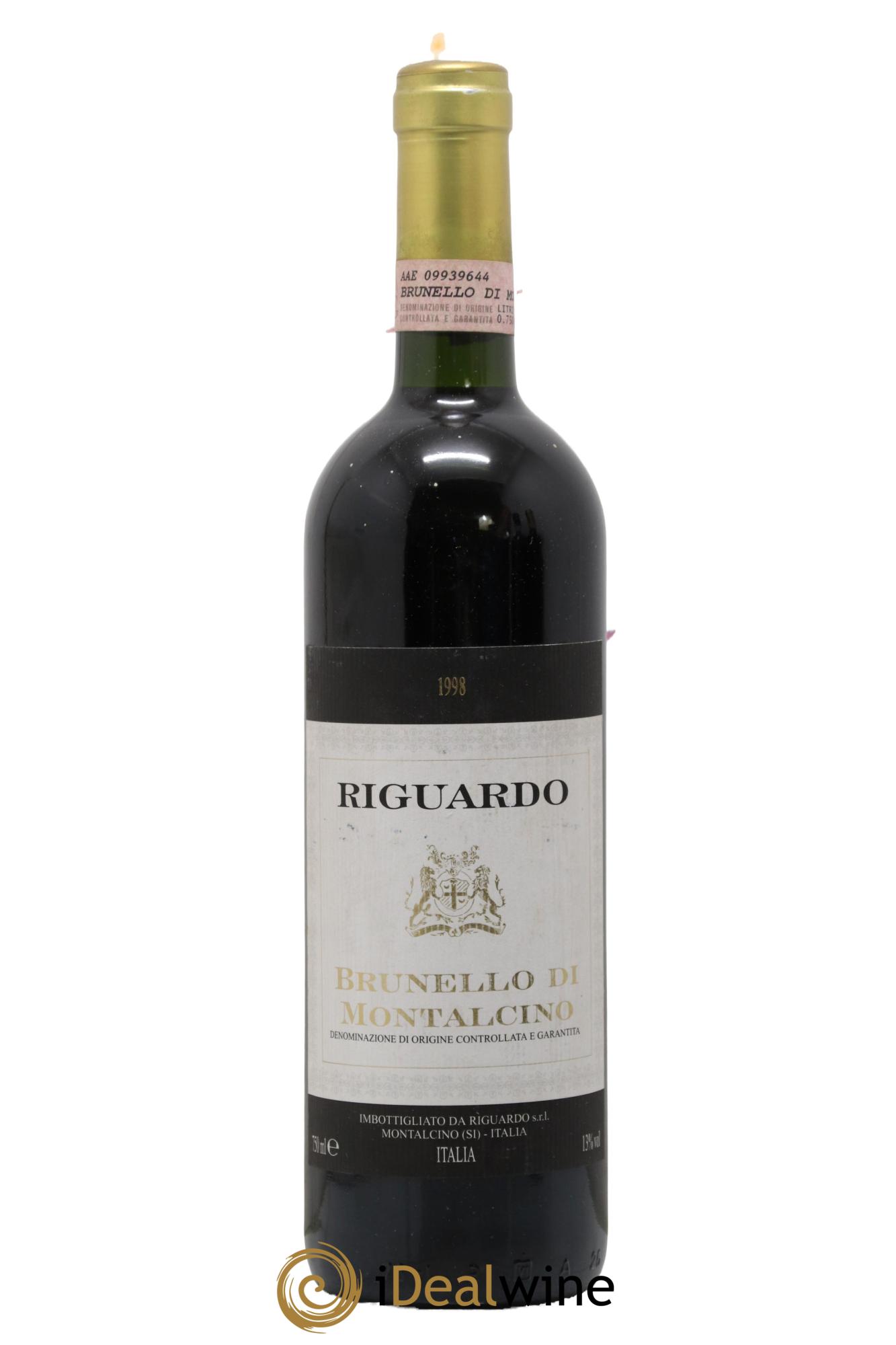 Brunello di Montalcino DOCG Riguardo 1998 - Lotto di 1 bottiglia - 0