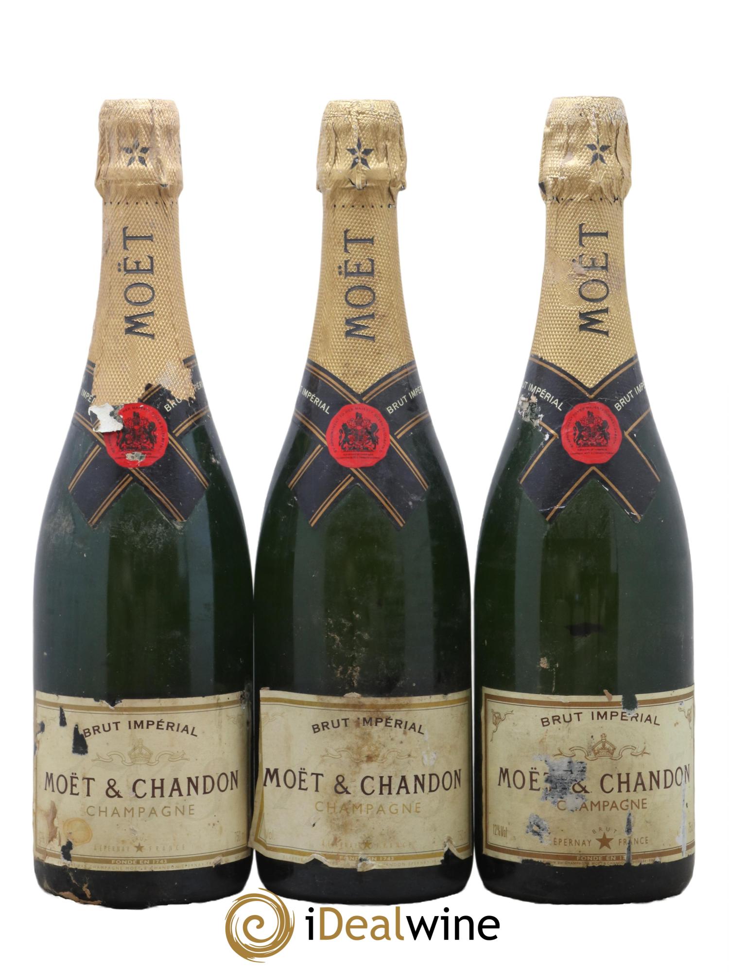 Impérial Brut Moët et Chandon - Lot de 3 bouteilles - 0