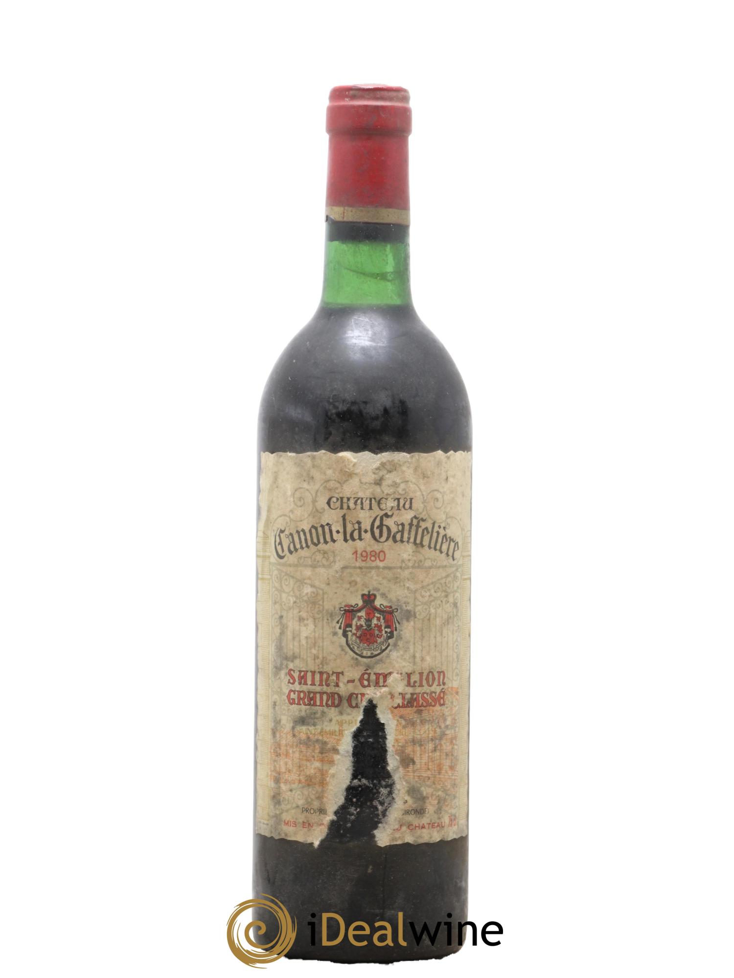 Château Canon la Gaffelière 1er Grand Cru Classé B 1980 - Lot de 1 bouteille - 0
