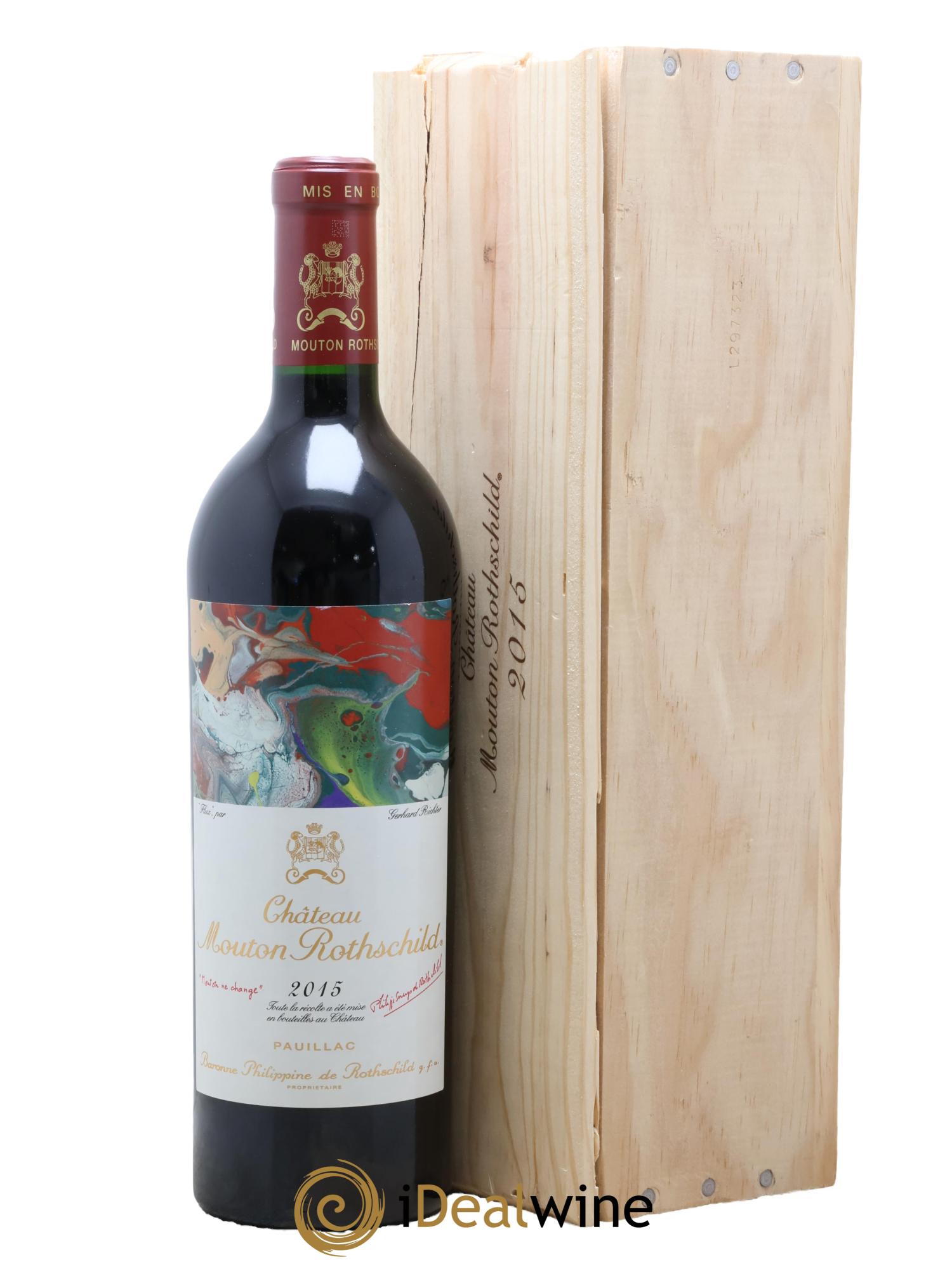 Château Mouton Rothschild 1er Grand Cru Classé 2015 - Lot of 1 bottle - 0