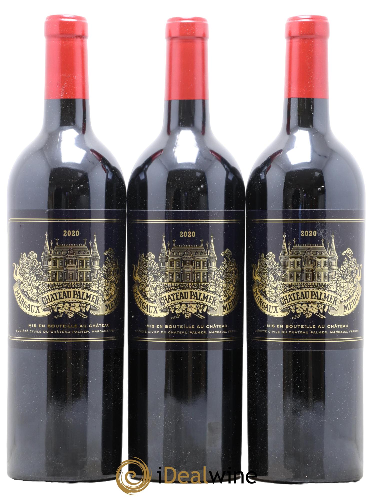 Château Palmer 3ème Grand Cru Classé 2020 - Lot de 6 bouteilles - 3
