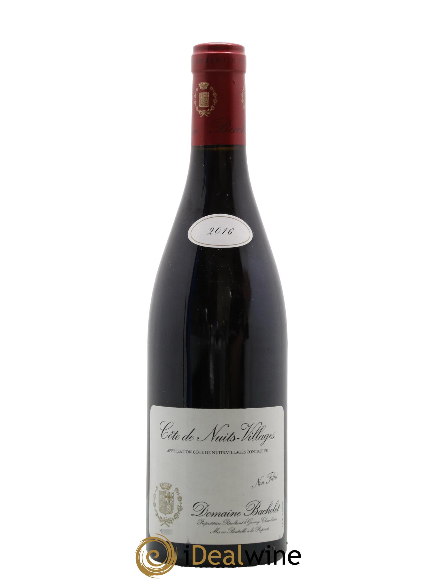 Côte de Nuits-Villages Denis Bachelet (Domaine) 2016 - Lot de 1 bouteille - 0