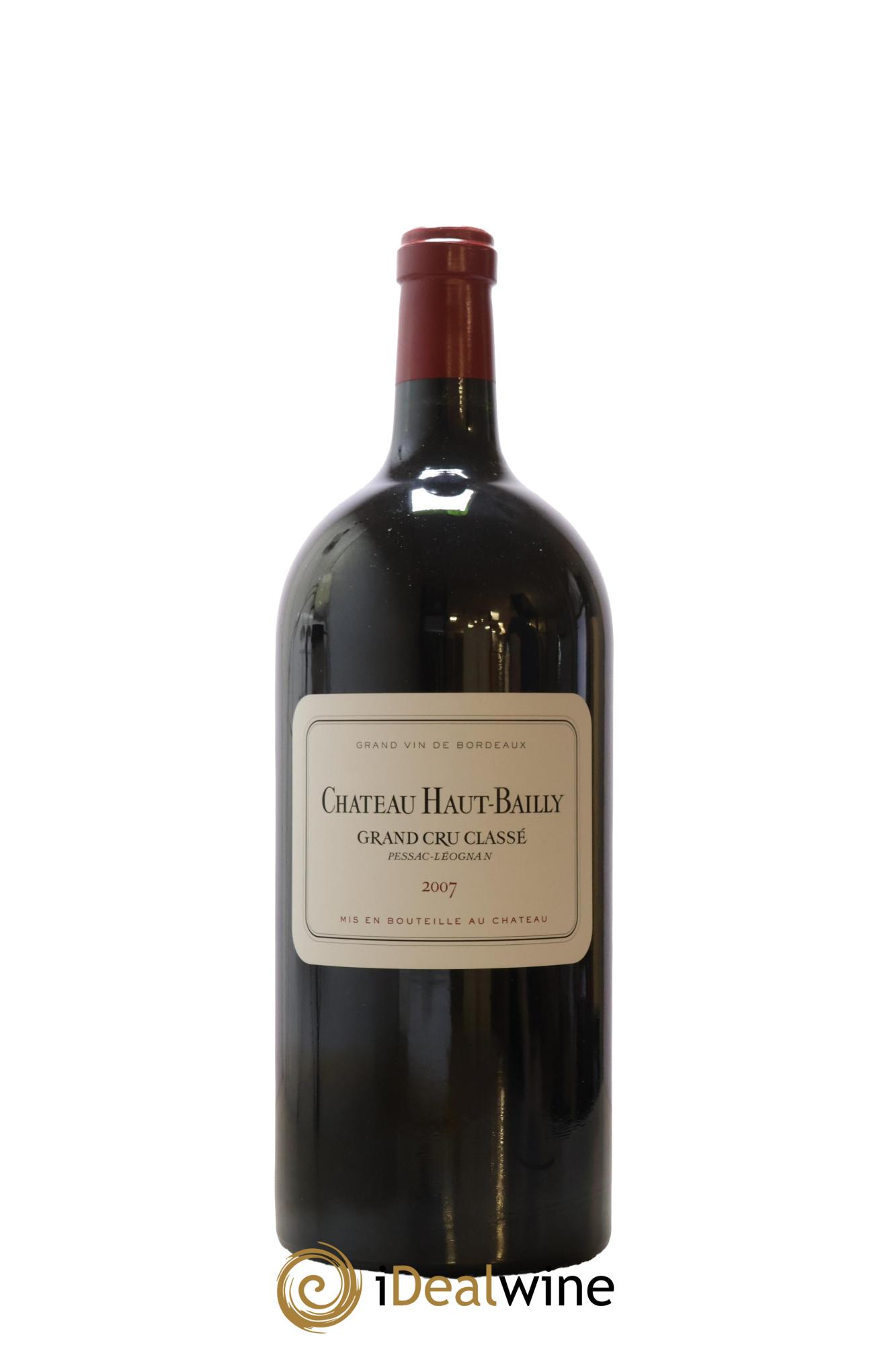 Château Haut-Bailly Cru Classé de Graves 2007 - Lot de 1 jeroboam - 0
