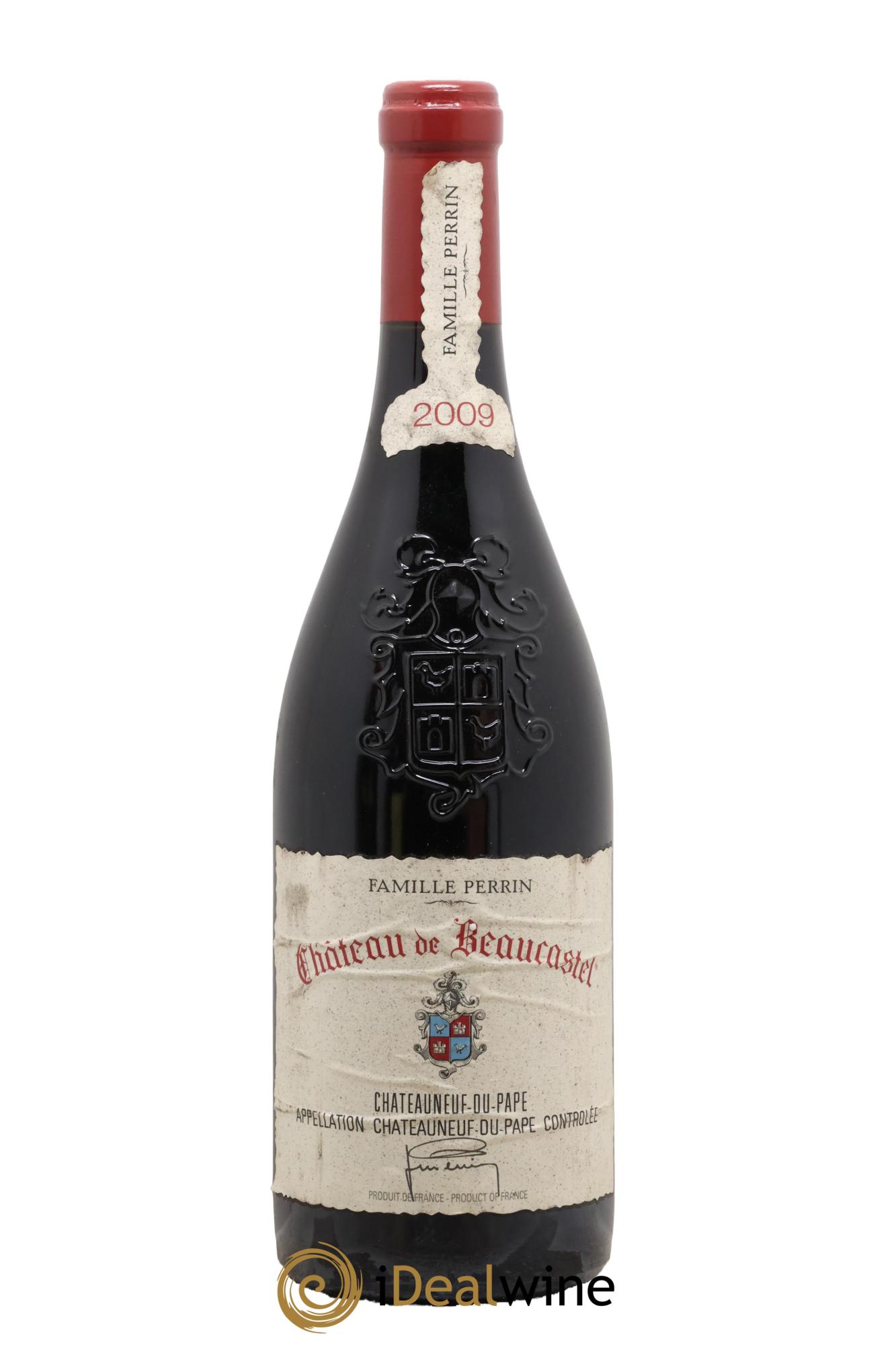 Châteauneuf-du-Pape Château de Beaucastel Famille Perrin 2009 - Posten von 1 Flasche - 0