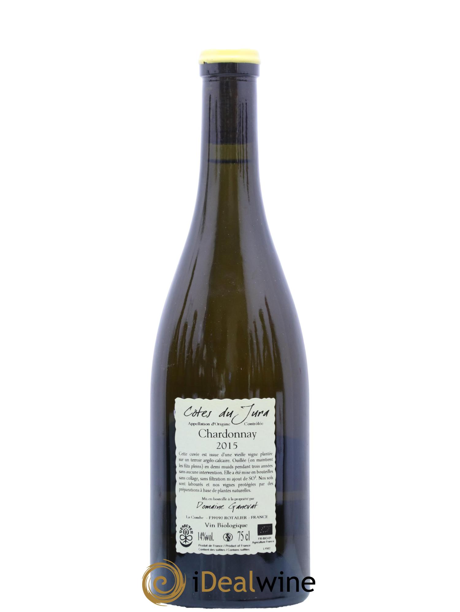 Côtes du Jura Les Chamois du Paradis Jean-François Ganevat (Domaine)  2015 - Lot de 1 bouteille - 1