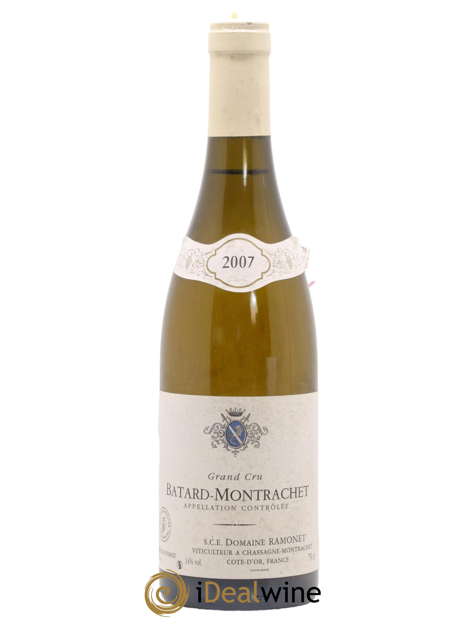 Bâtard-Montrachet Grand Cru Ramonet (Domaine) 2007 - Lot de 1 bouteille - 0
