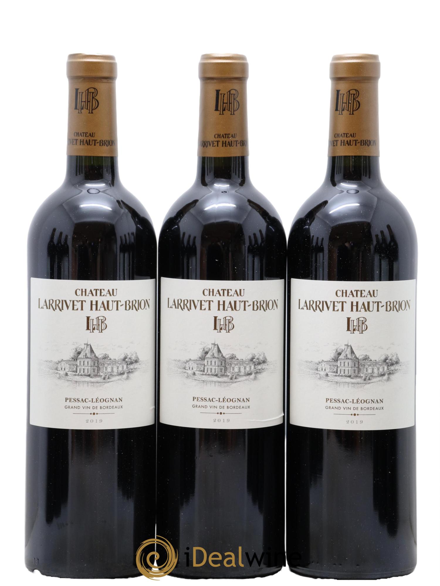 Château Larrivet Haut-Brion 2019 - Lot de 12 bouteilles - 2