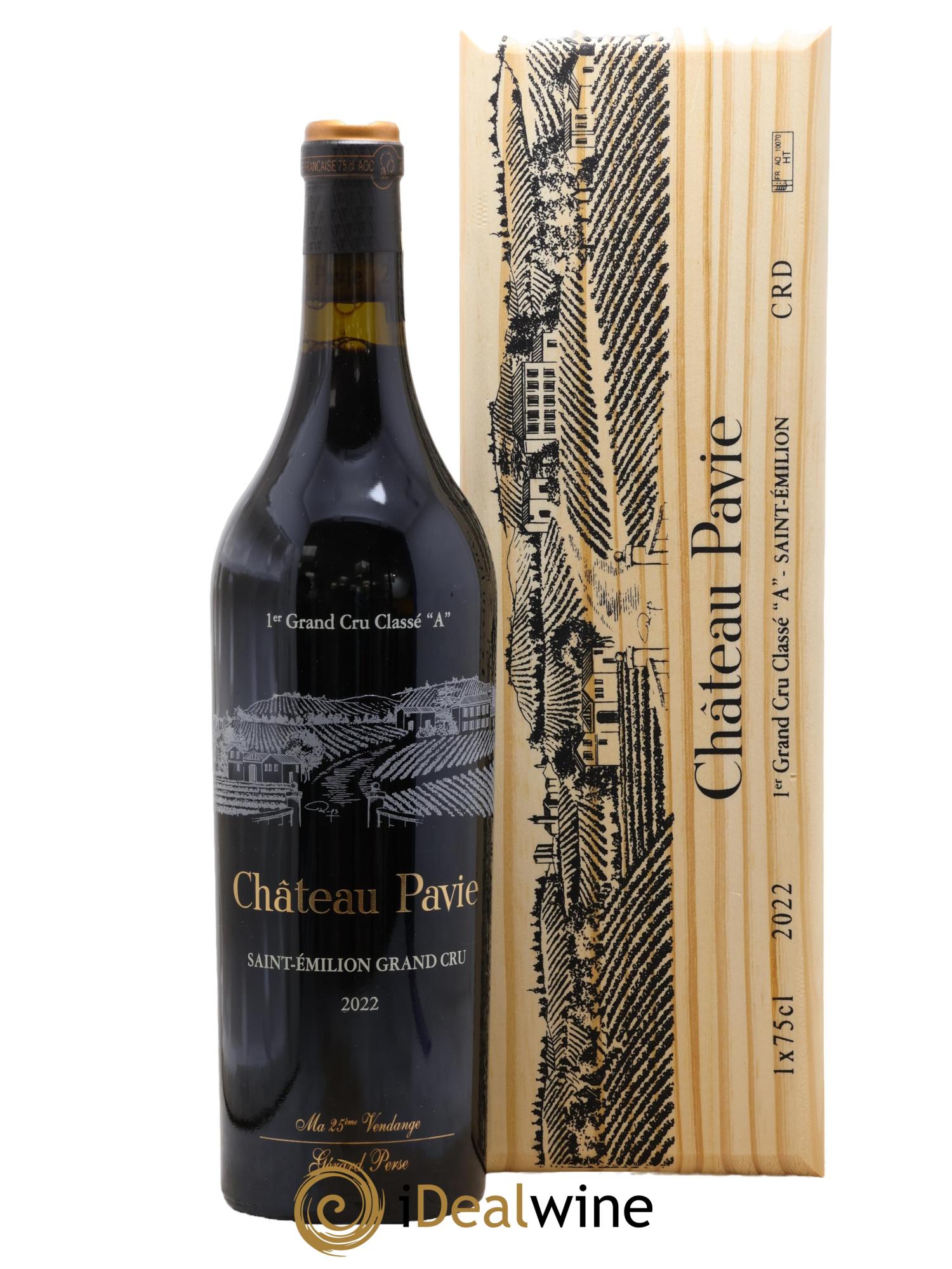 Château Pavie 1er Grand Cru Classé A 2022 - Lot of 1 bottle - 0