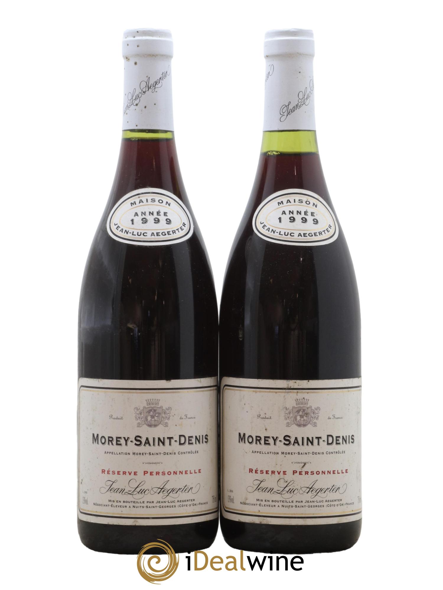 Morey-Saint-Denis Domaine Aegerter 1999 - Lot de 2 bouteilles - 0