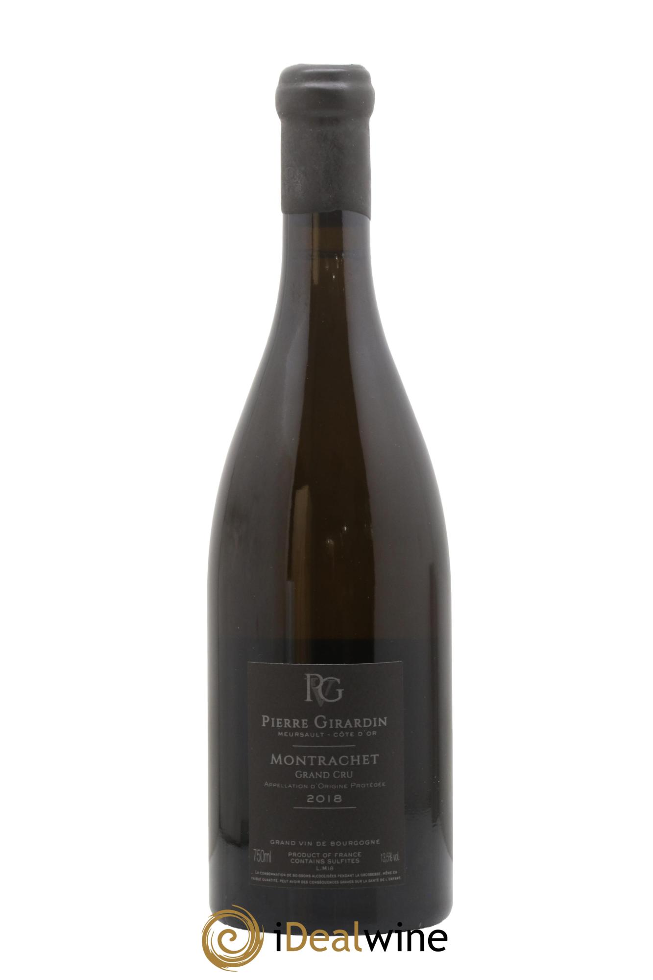 Montrachet Grand Cru Pierre Girardin 2018 - Lot de 1 bouteille - 2