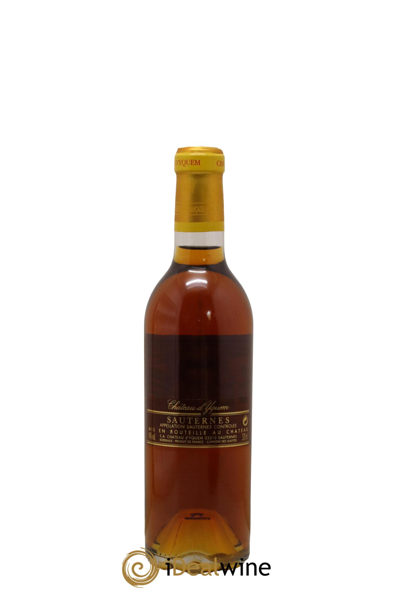Château d' Yquem 1er Cru Classé Supérieur 2003 - Lot of 1 half-bottle - 1
