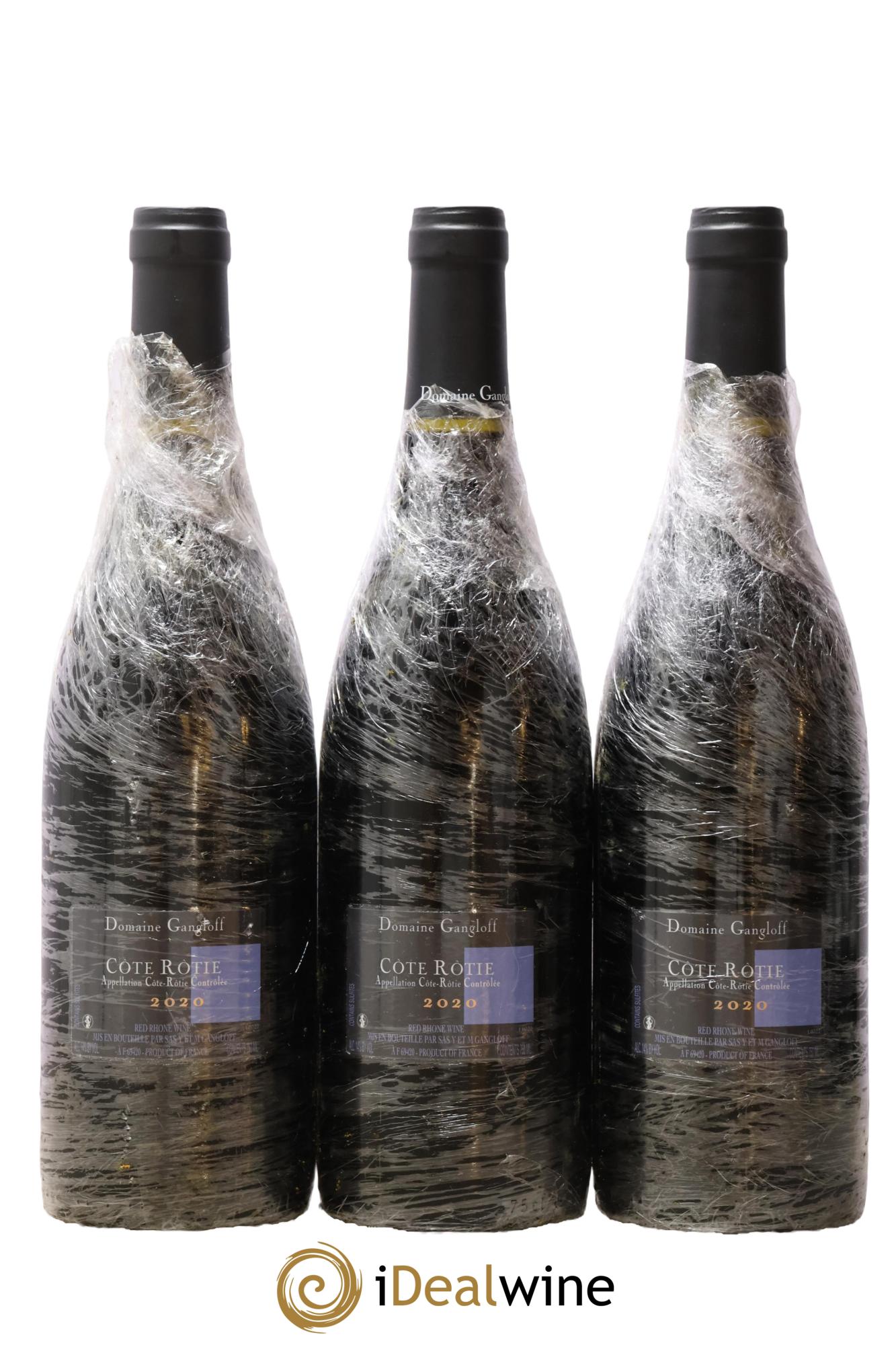 Côte-Rôtie La Barbarine Gangloff (Domaine) 2020 - Lot of 3 bottles - 1
