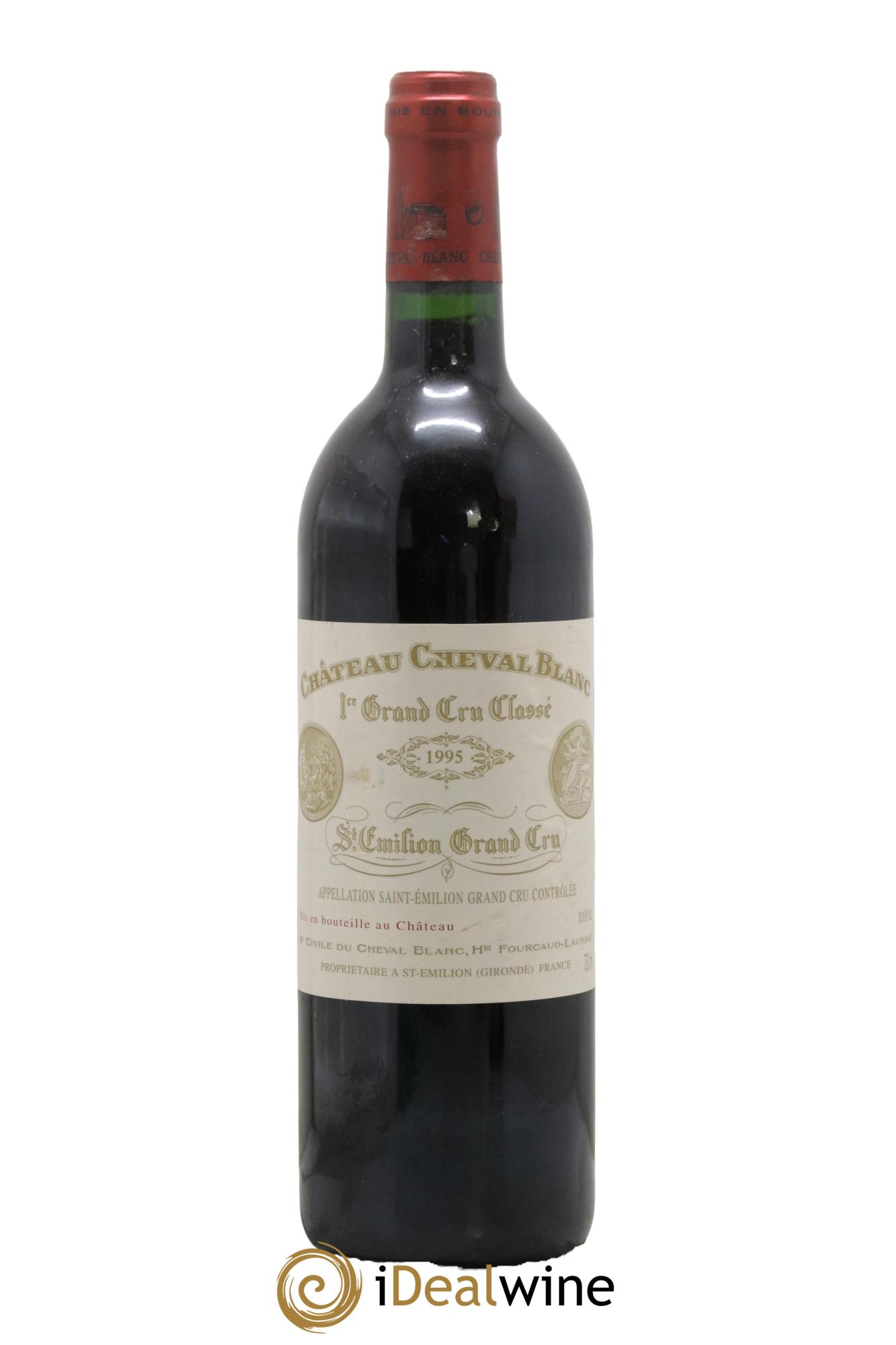 Château Cheval Blanc 1er Grand Cru Classé A 1995 - Lot de 1 bouteille - 0
