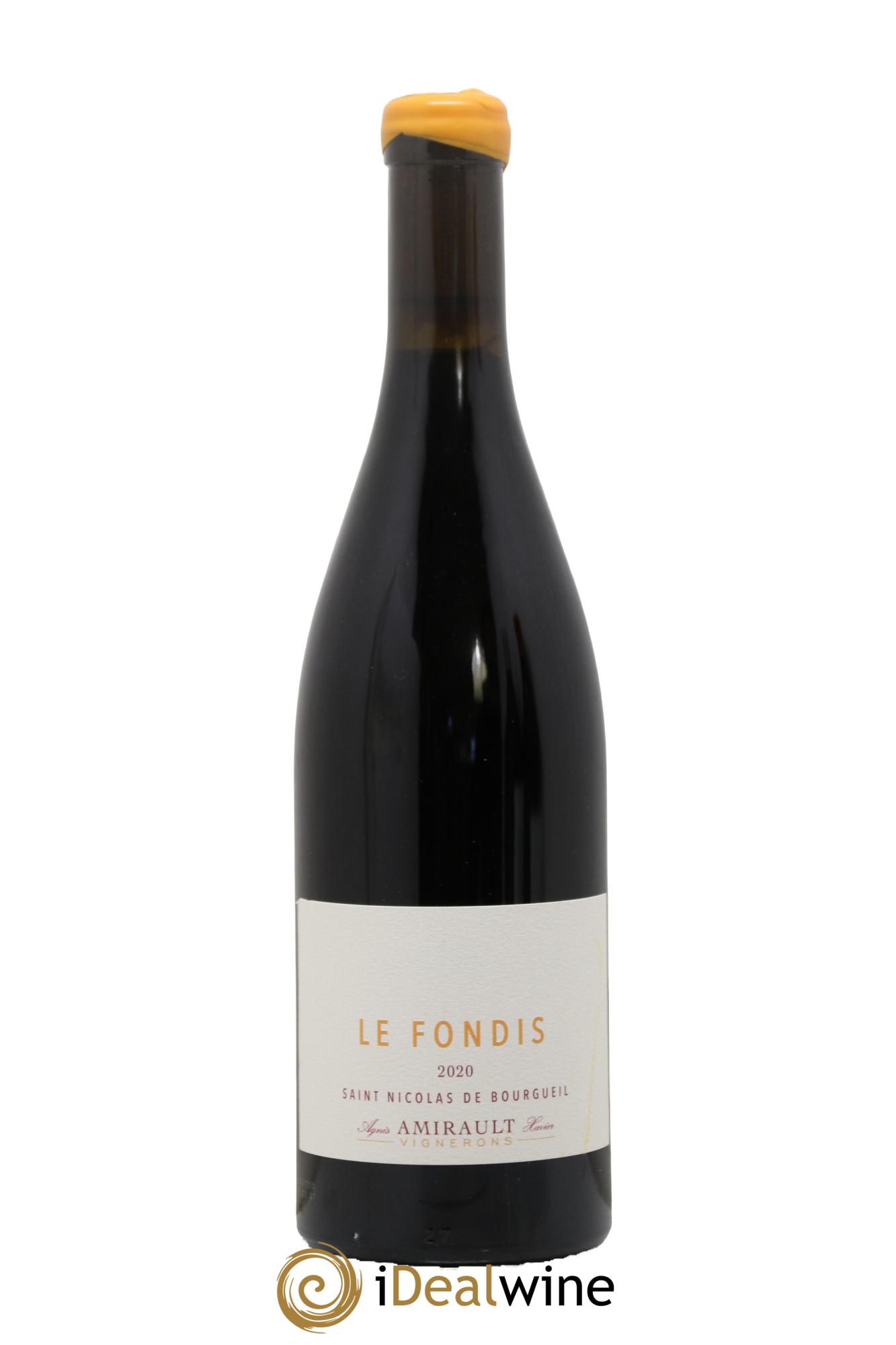 Saint-Nicolas de Bourgueil Le Fondis Agnès et Xavier Amirault 2020 - Lot de 1 bouteille - 0