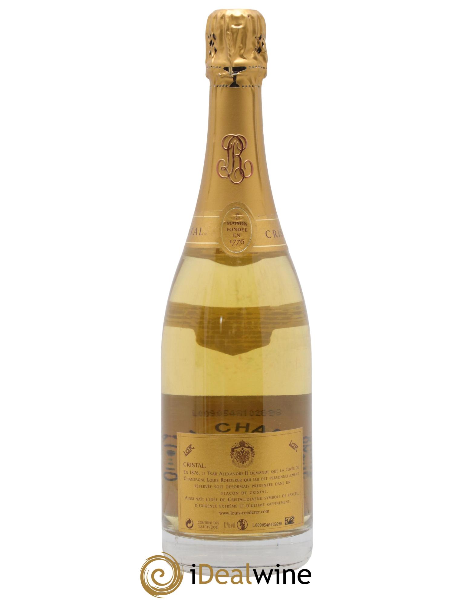 Cristal Louis Roederer 2005 - Lot de 1 bouteille - 1