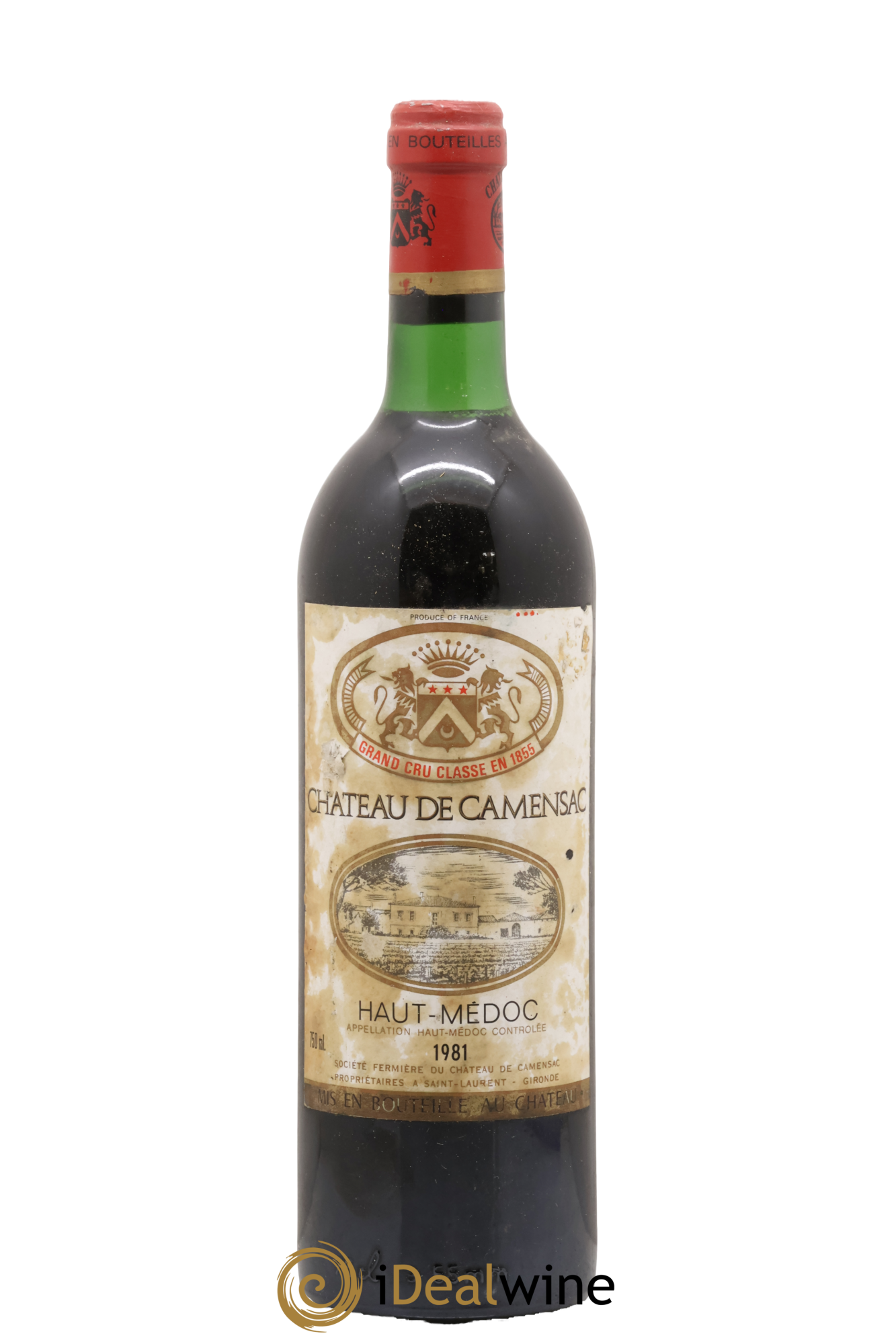 Château Camensac 5ème Grand Cru Classé 1981 - Lot of 1 bottle - 0