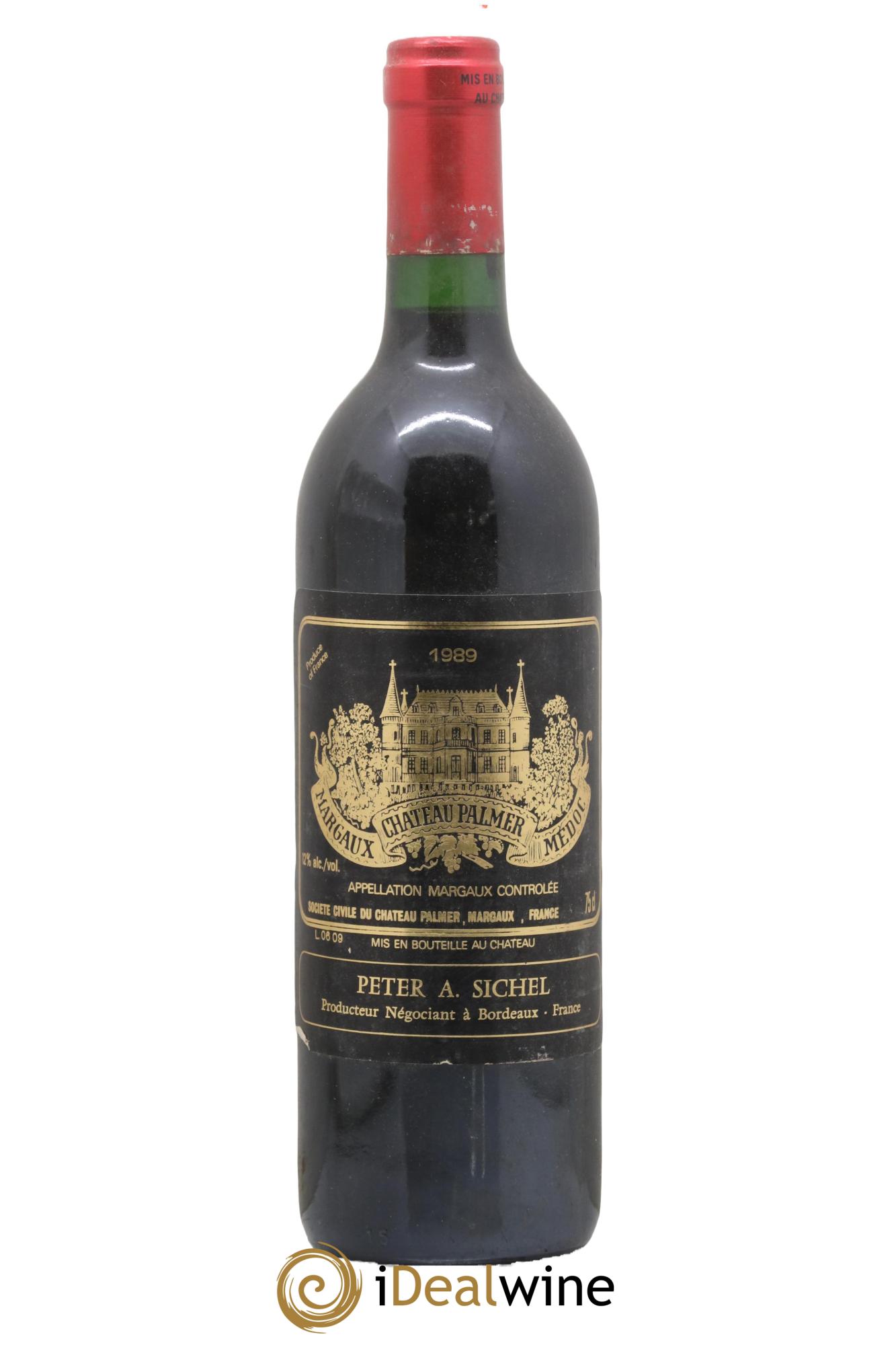 Château Palmer 3ème Grand Cru Classé 1989 - Lot of 1 bottle - 0