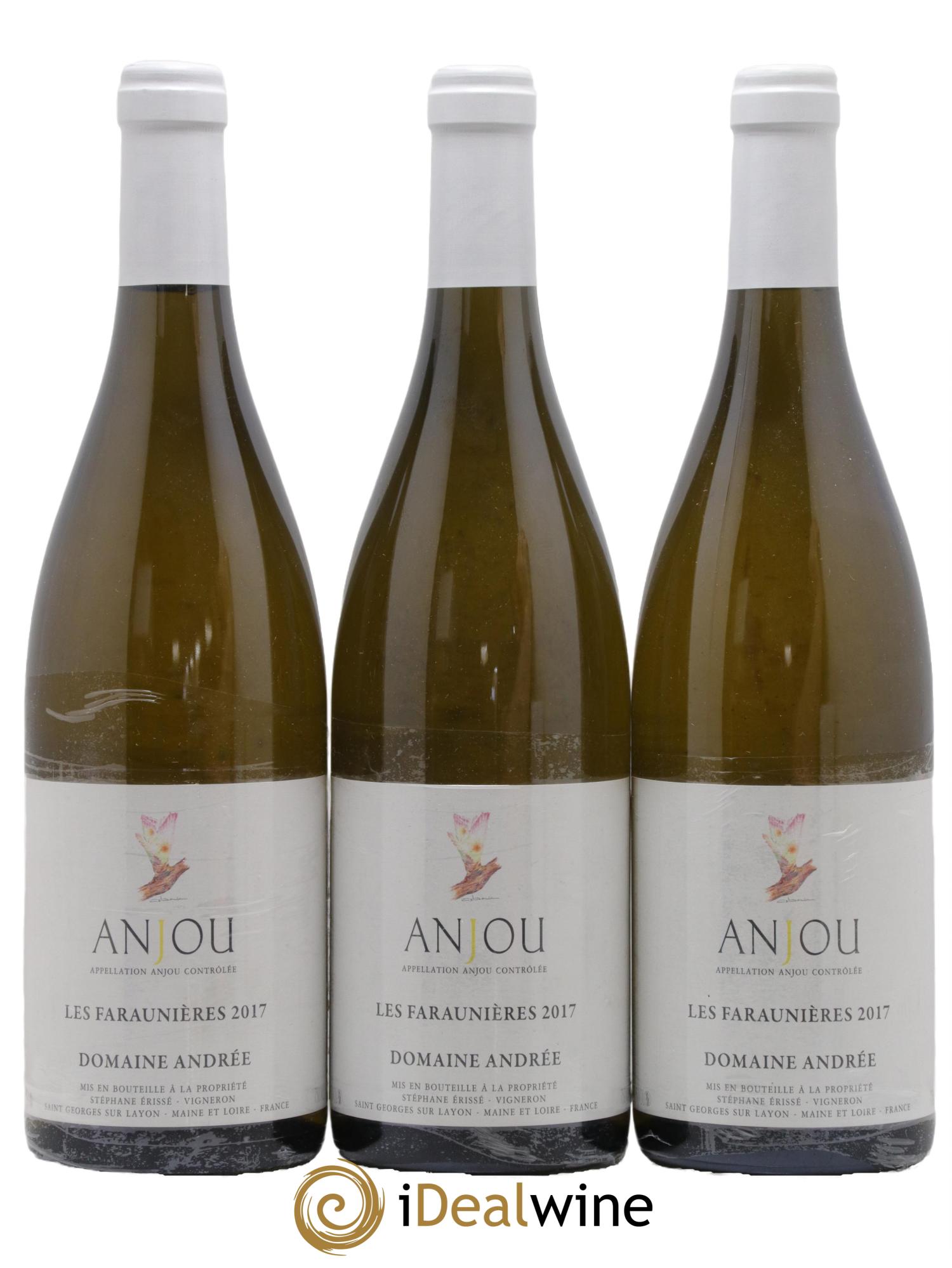 Anjou Les Faraunières Andrée (Domaine) 2017 - Lot de 3 bouteilles - 0