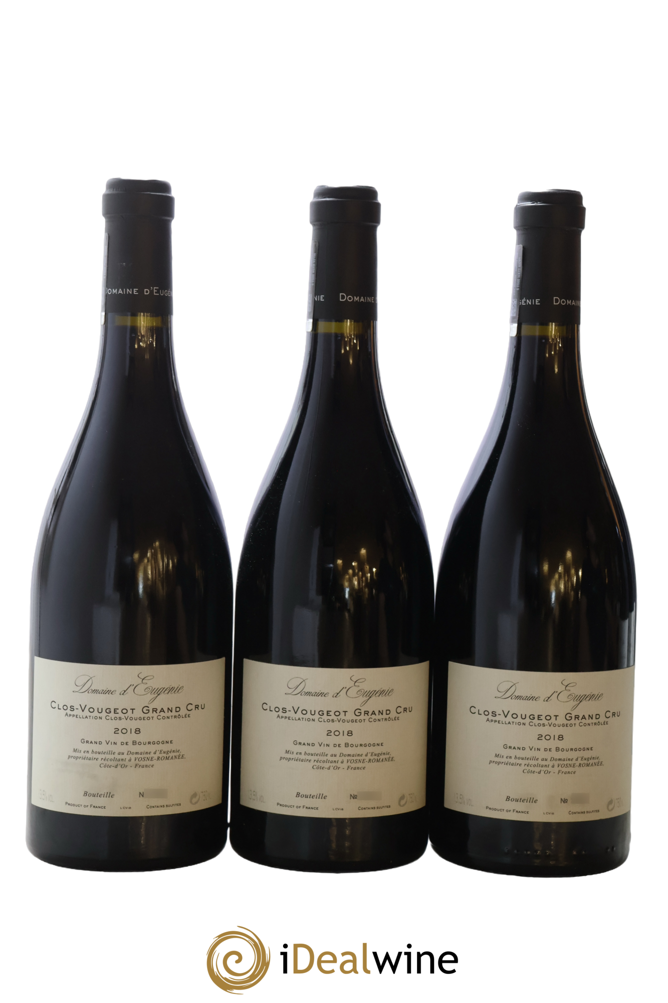 Clos de Vougeot Grand Cru Domaine René Engel - Domaine Eugénie 2018 - Lot de 6 bouteilles - 4