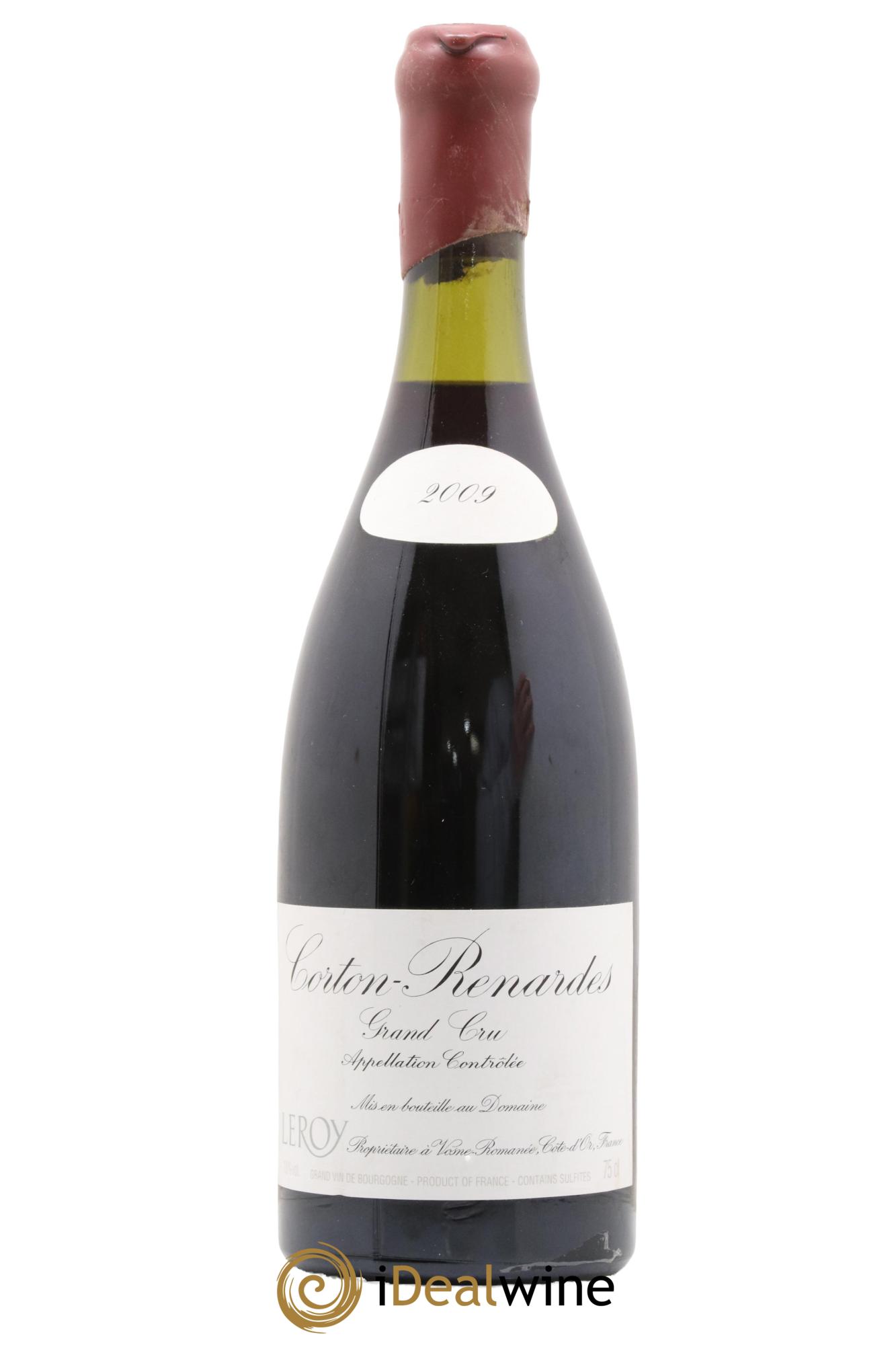 Corton Grand Cru Les Renardes Leroy (Domaine) 2009 - Lot de 1 bouteille - 0