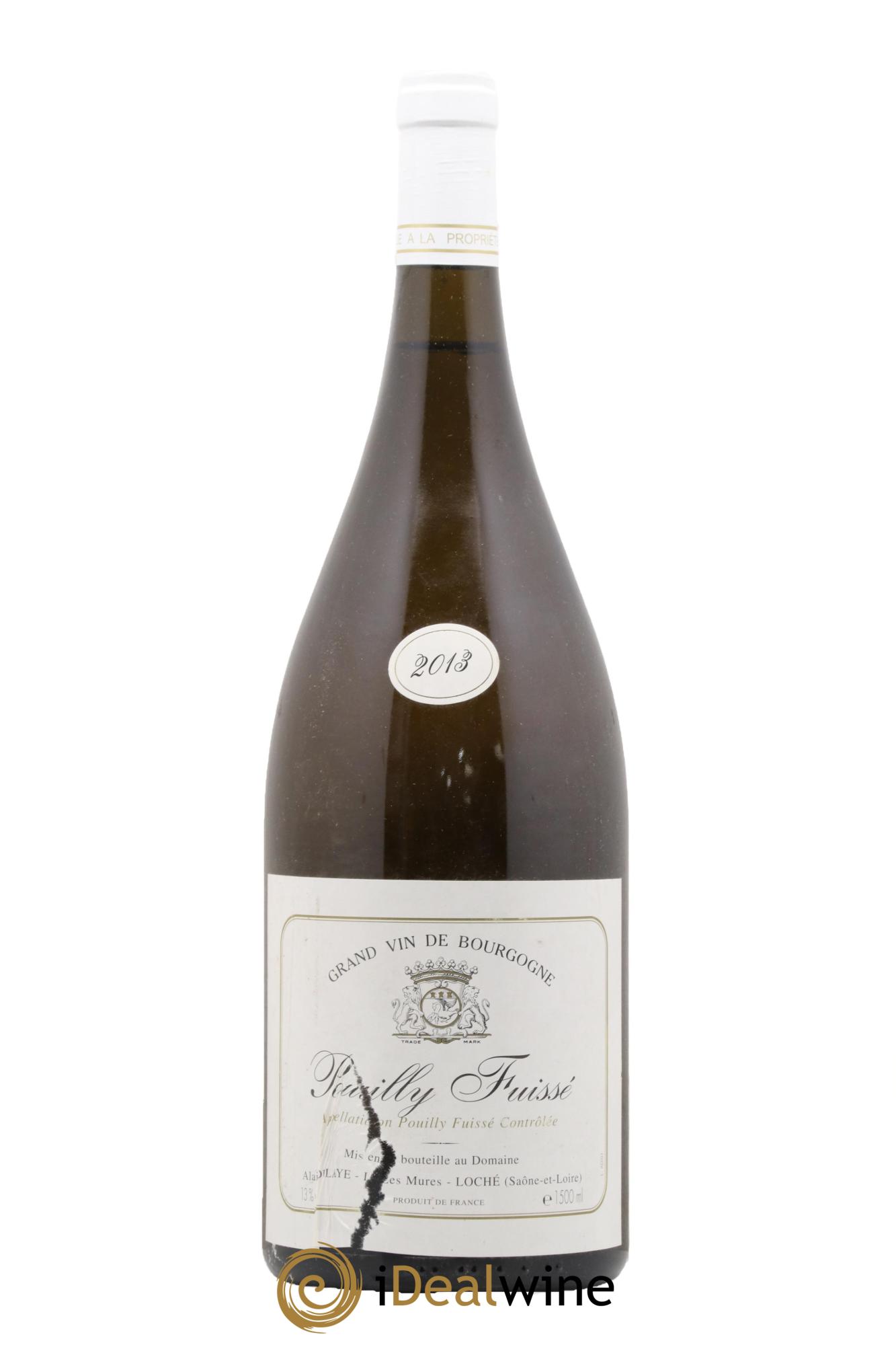 Pouilly-Fuissé Alain Delaye 2013 - Posten von 1 Magnum - 0