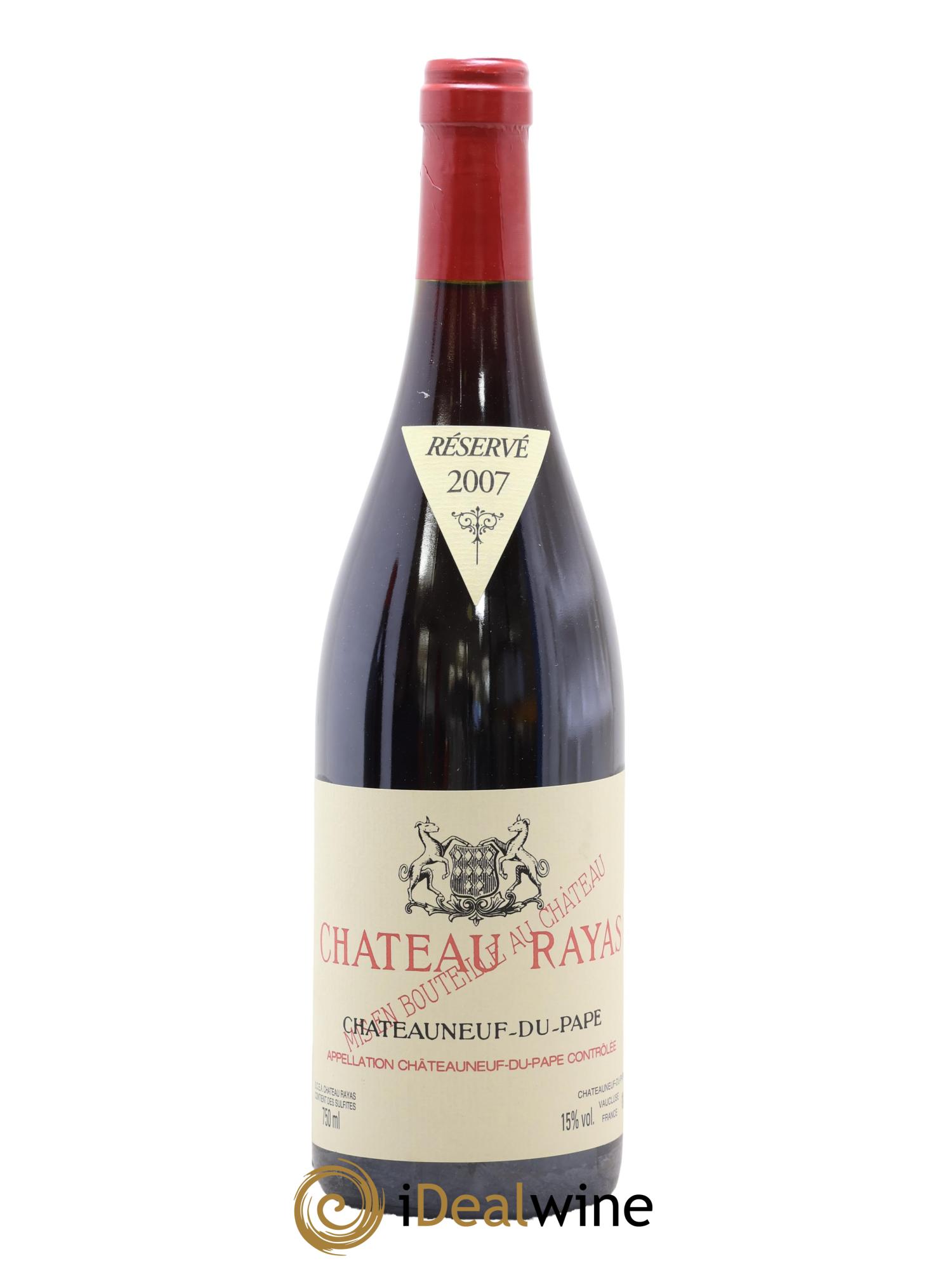 Châteauneuf-du-Pape Château Rayas Emmanuel Reynaud 2007 - Posten von 1 Flasche - 0