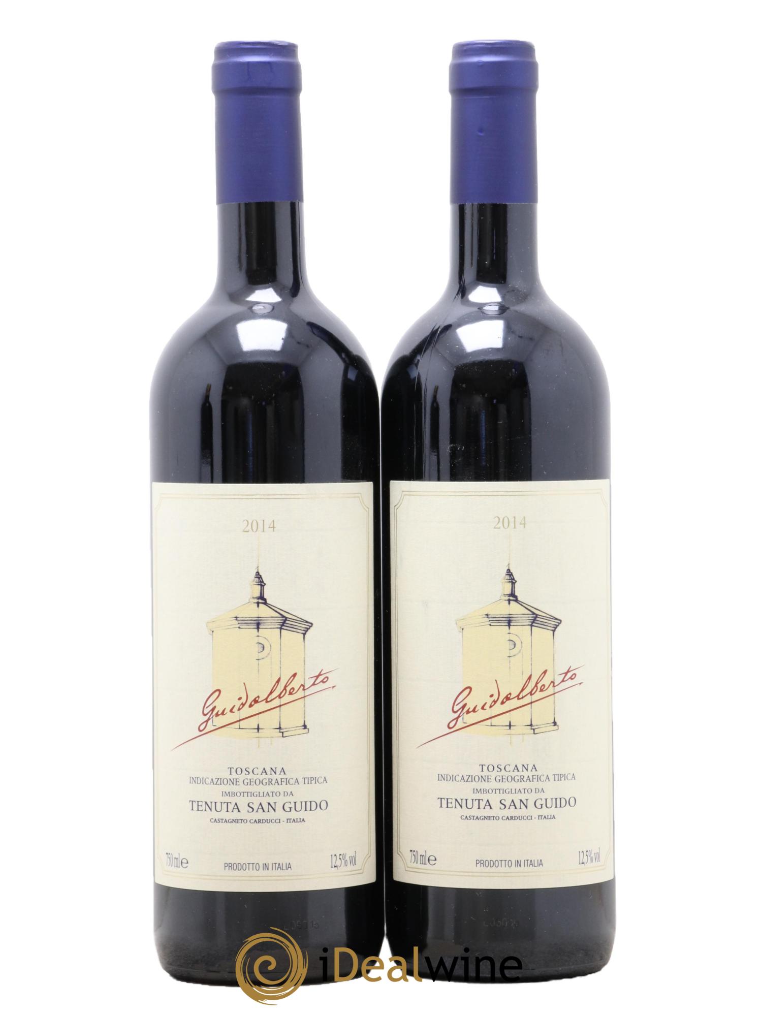 Toscana IGT Guidalberto Tenuta San Guido 2014 - Lot of 2 bottles - 0