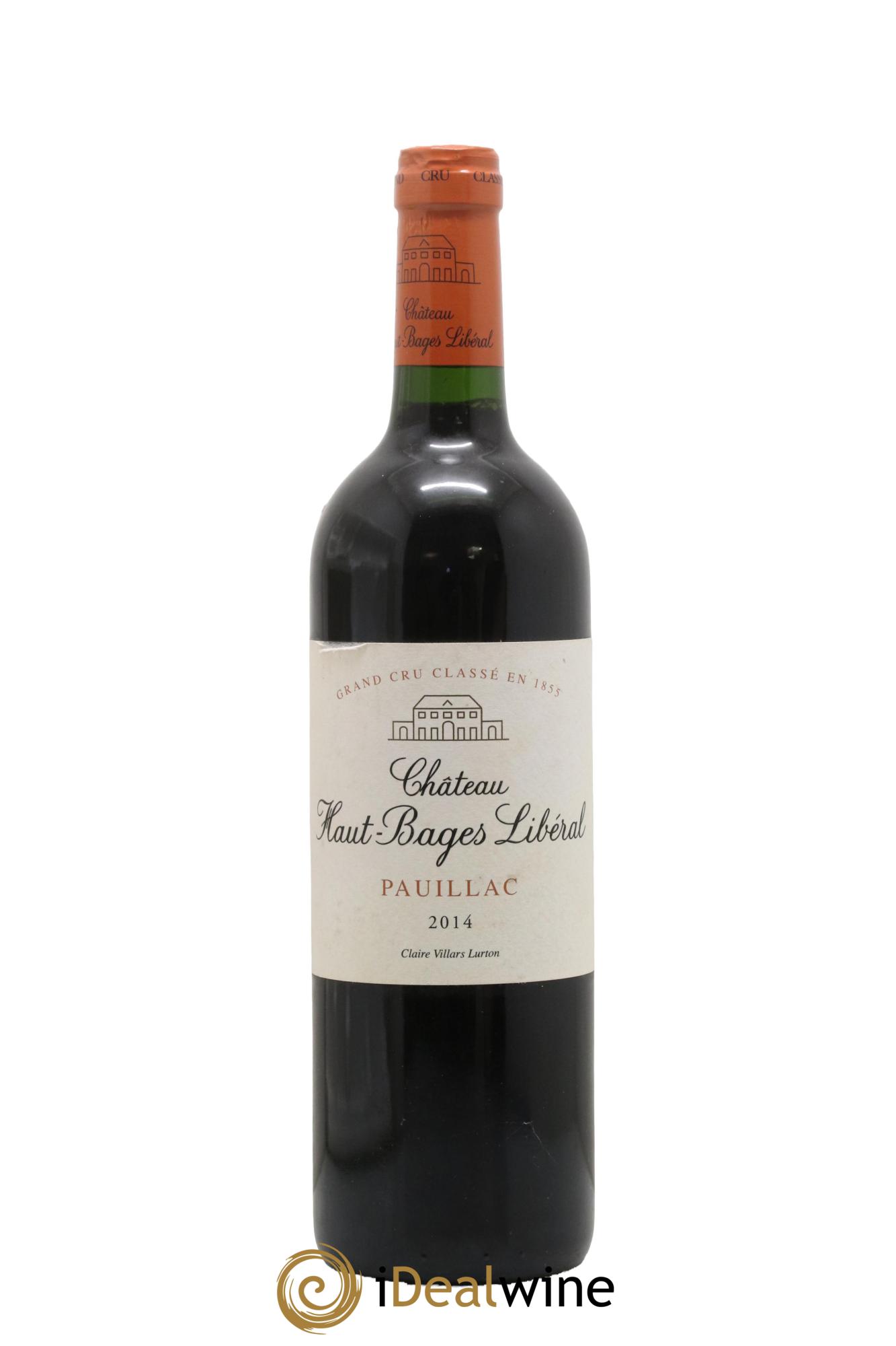 Château Haut Bages Libéral 5ème Grand Cru Classé 2014 - Lot of 1 bottle - 0