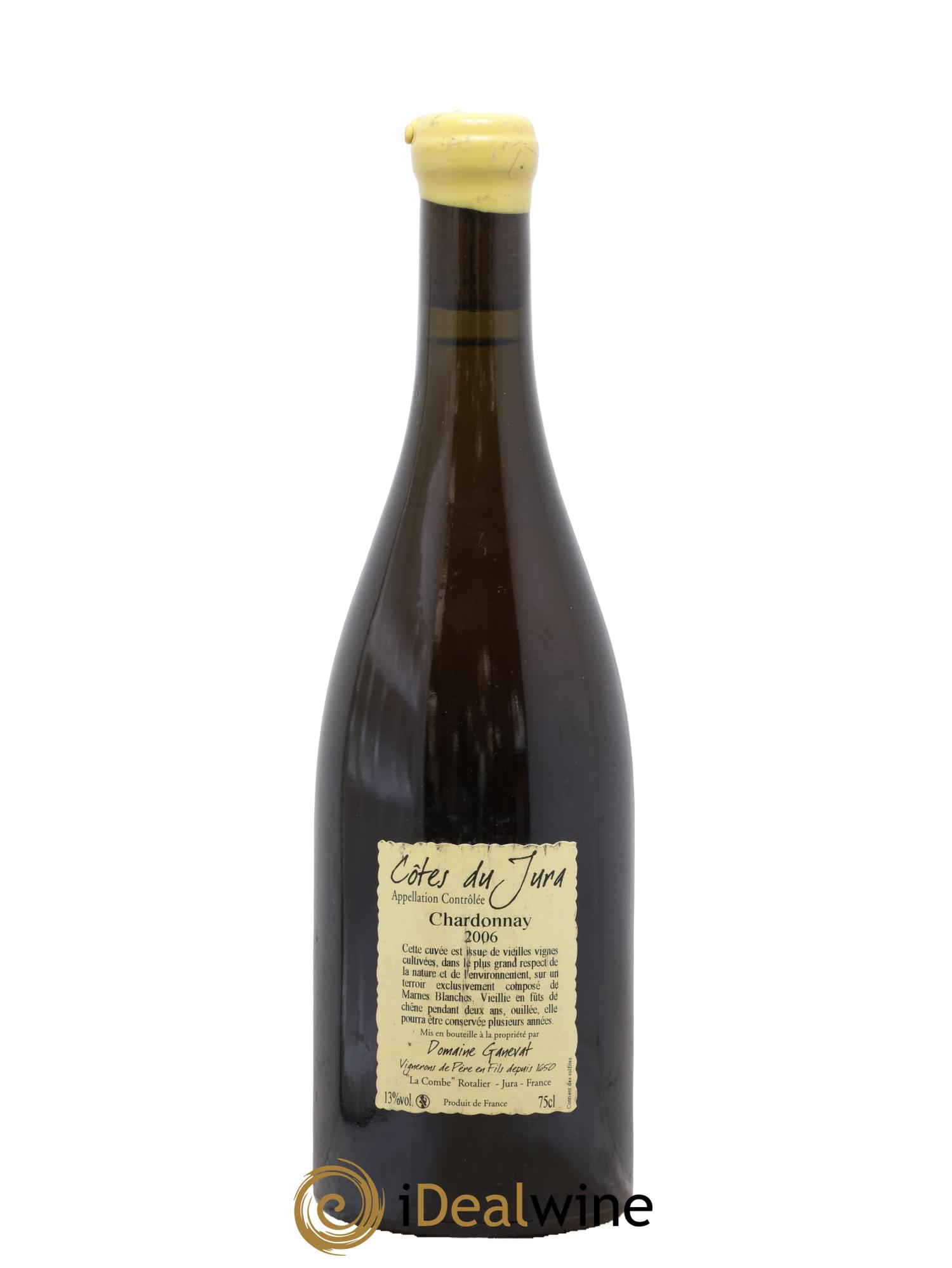 Côtes du Jura Les Grands Teppes Vieilles Vignes Jean-François Ganevat (Domaine) 2006 - Lot de 1 bouteille - 1