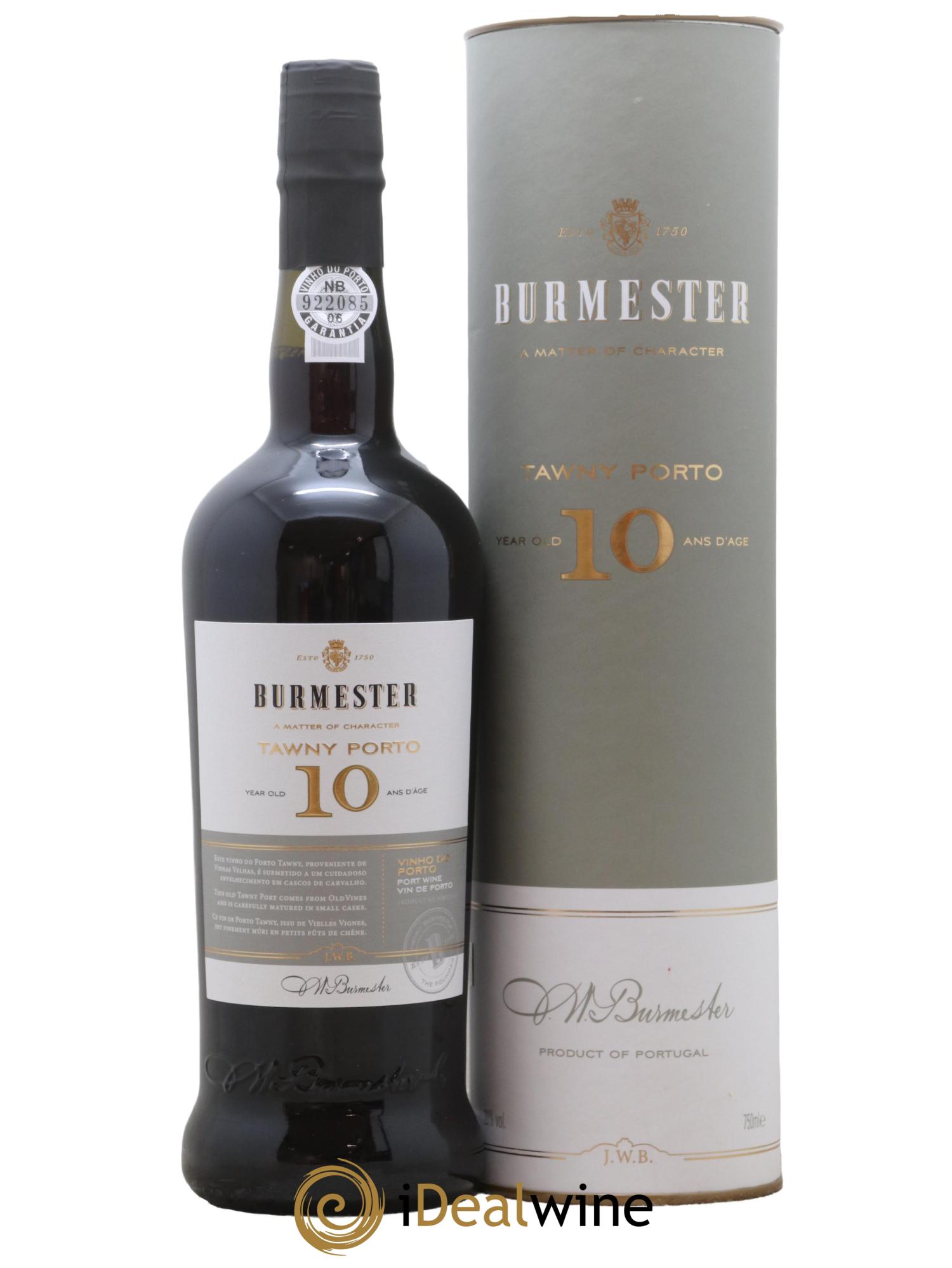 Porto Tawny Burmester 10 ans - Lot de 1 bouteille - 0