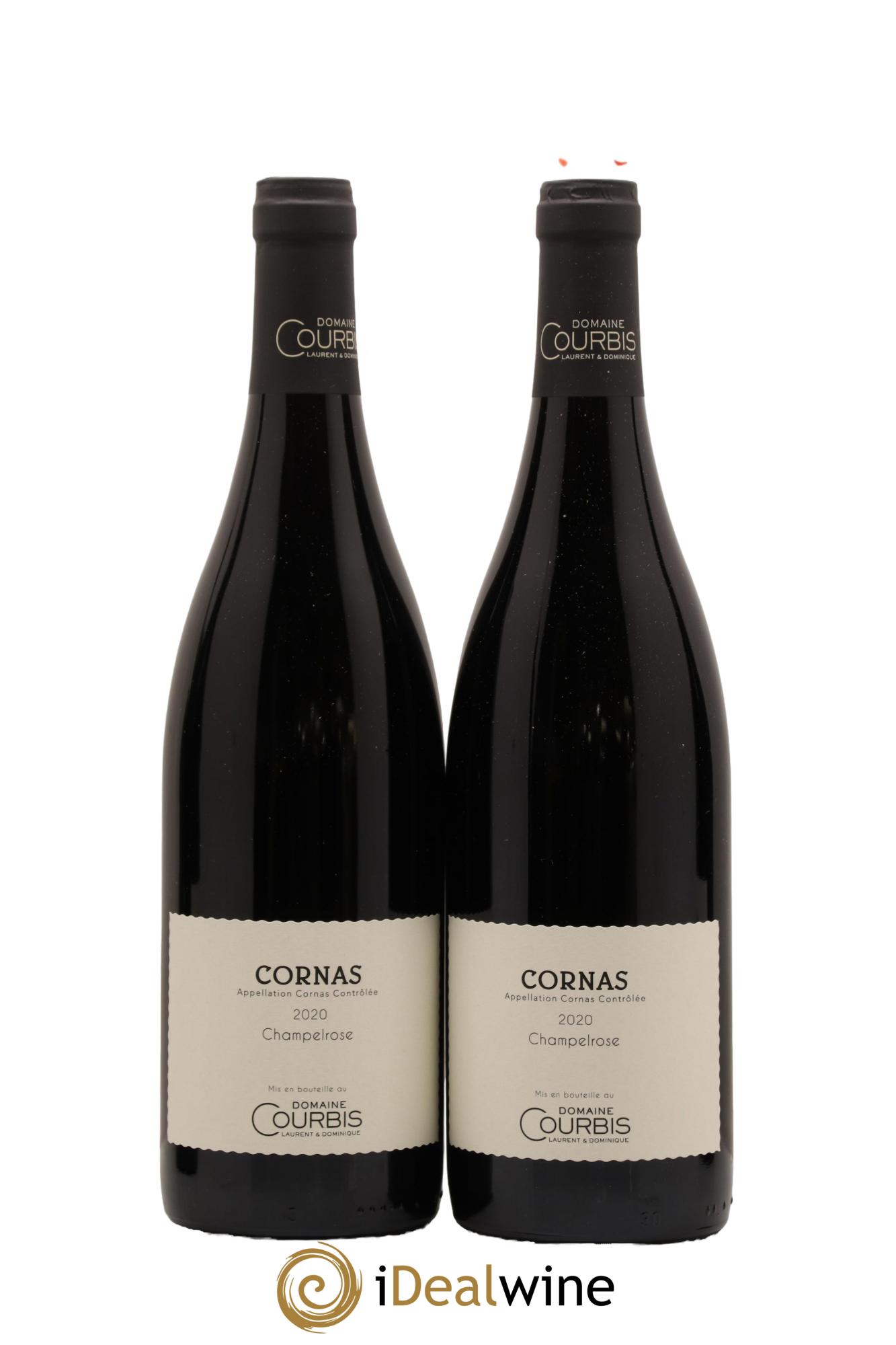 Cornas Champelrose Domaine Courbis 2020 - Lot of 2 bottles - 0