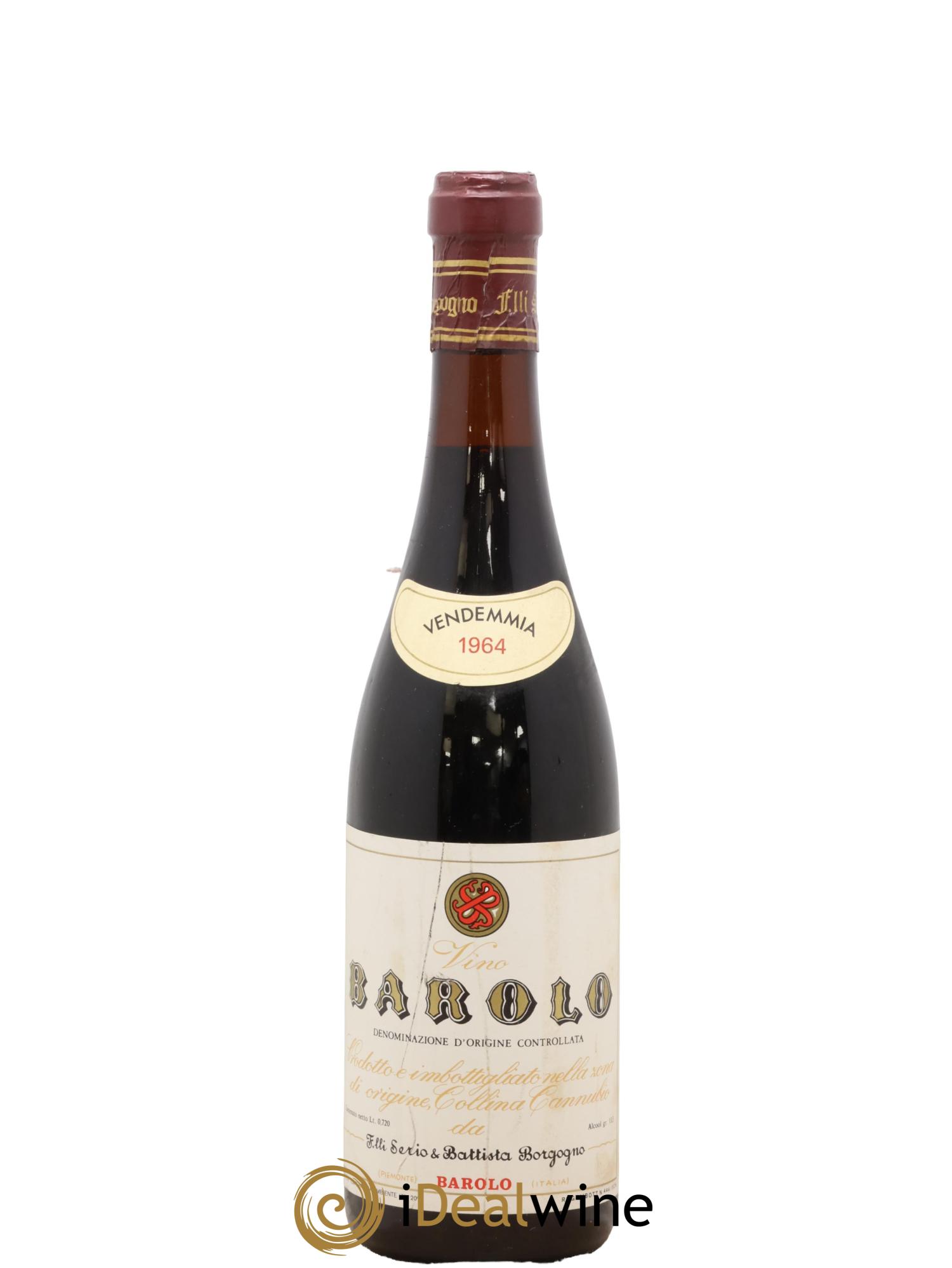 Barolo Serio & Battista 1964 - Lot de 1 bouteille - 0