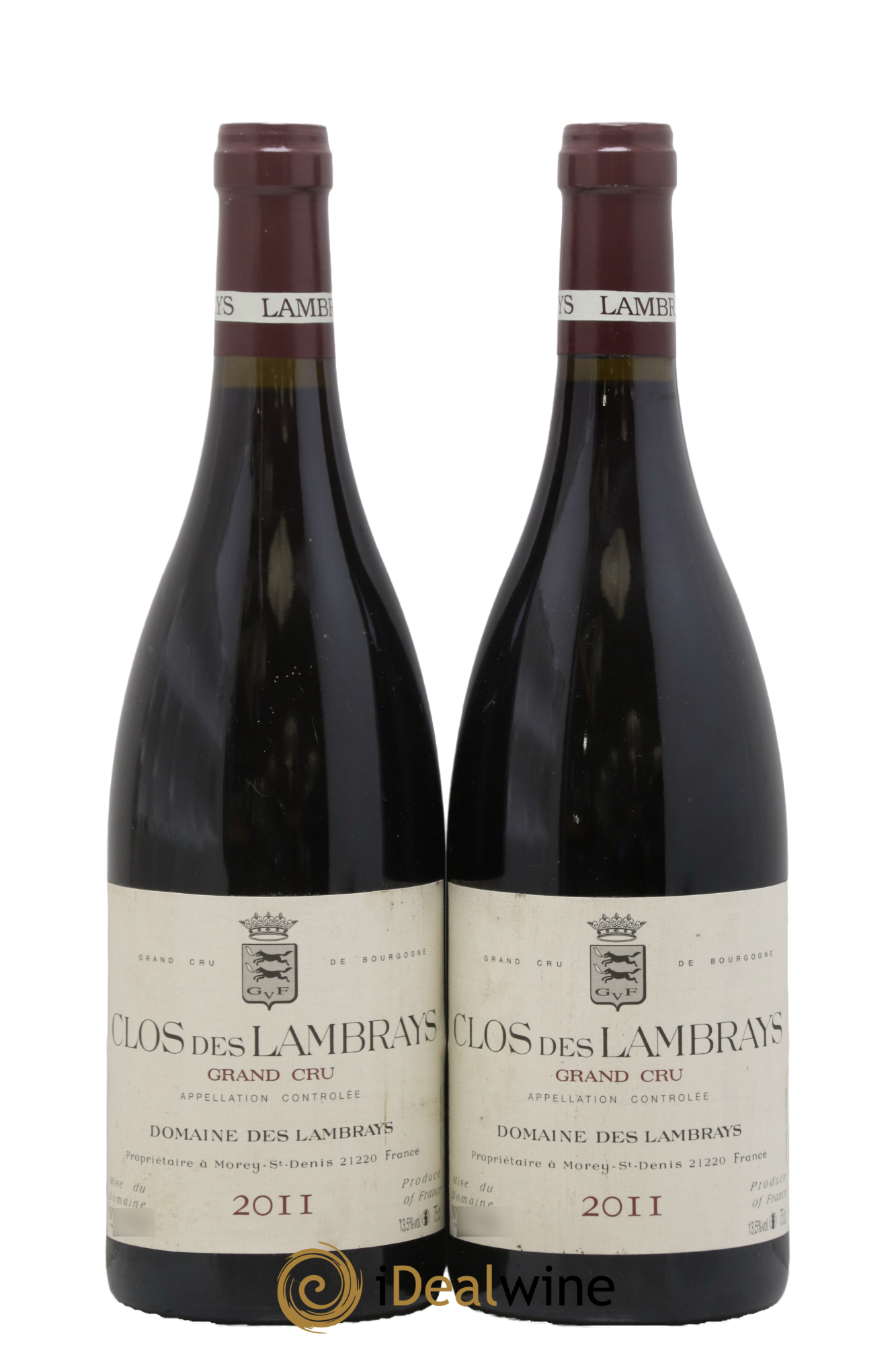 Clos des Lambrays Grand Cru Domaine des Lambrays 2011 - Lot de 2 bouteilles - 0
